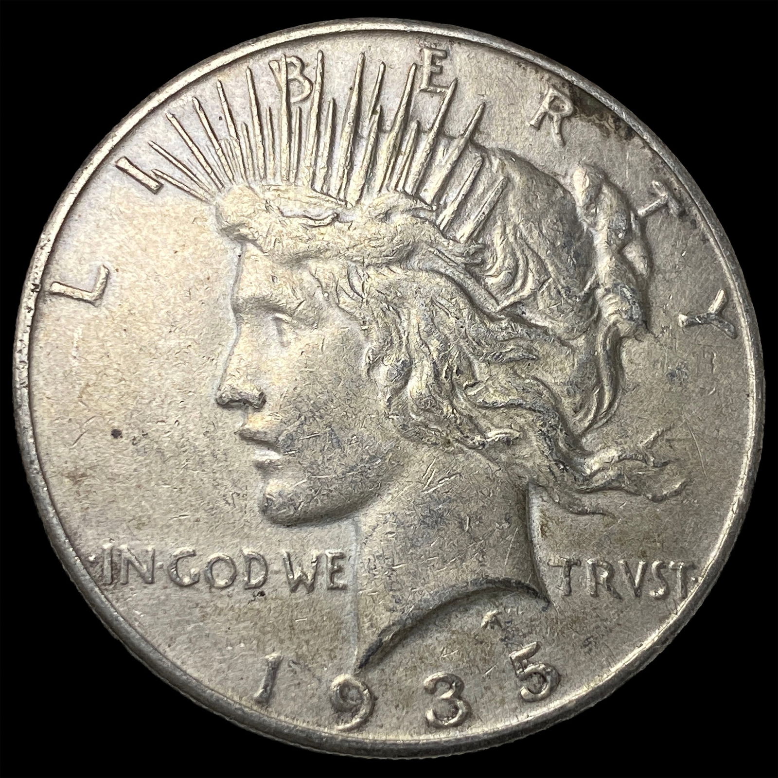 1935 Peace Silver Dollar HIGH GRADE (1 of 2)