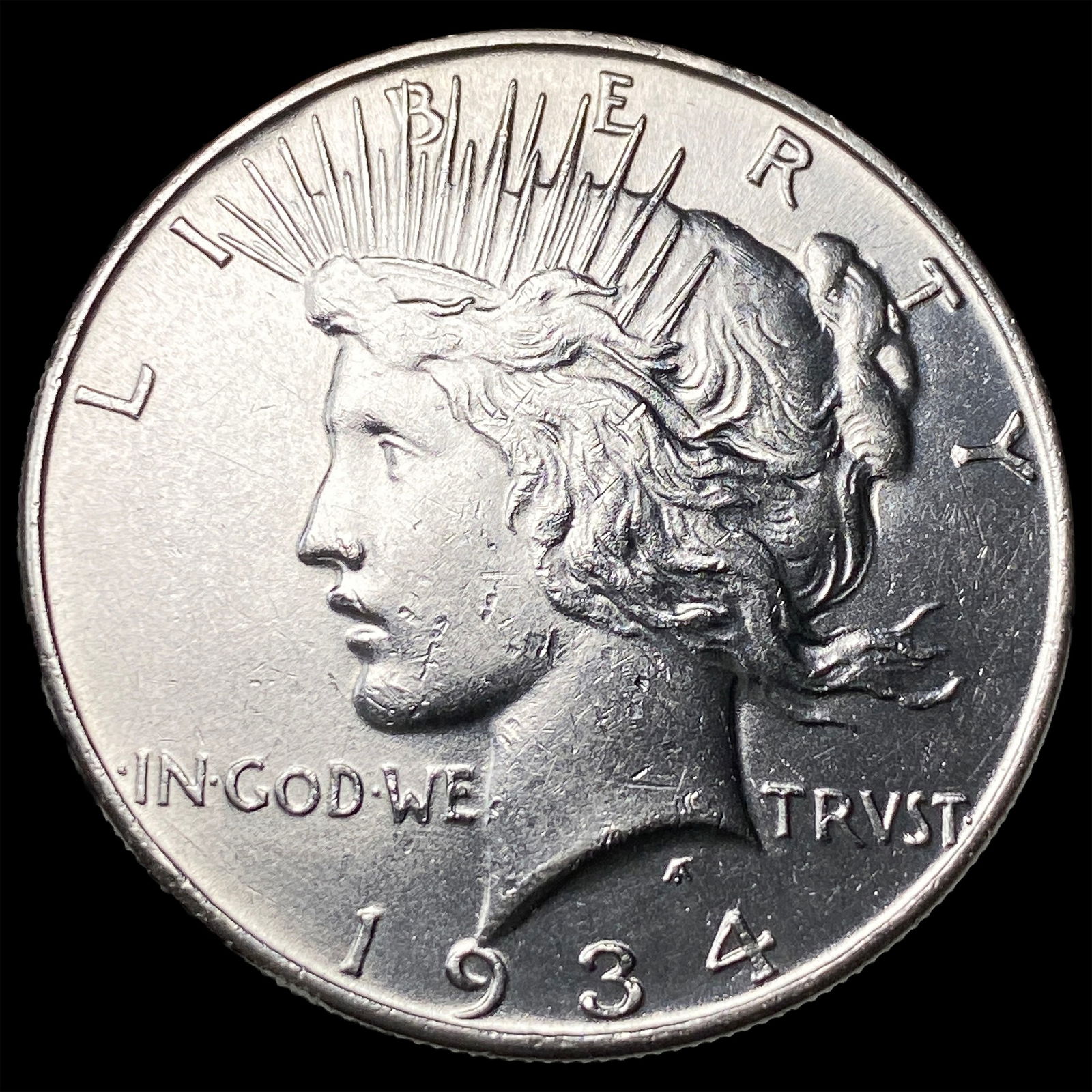 1934 Silver Peace Dollar UNCIRCULATED (1 of 2)