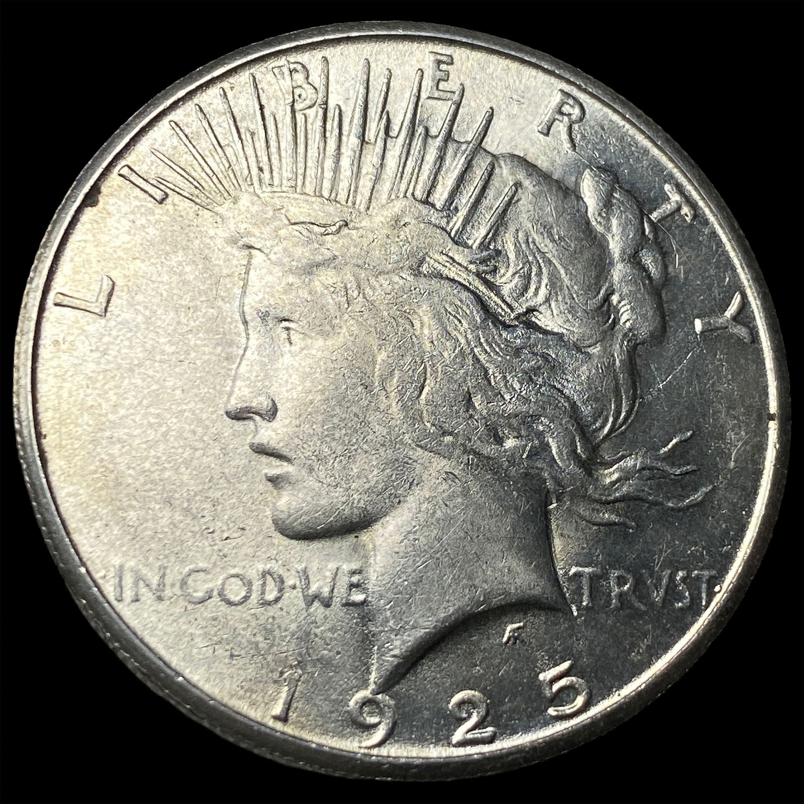 1925-S Silver Peace Dollar UNCIRCULATED: 1925-S Silver Peace Dollar UNCIRCULATED