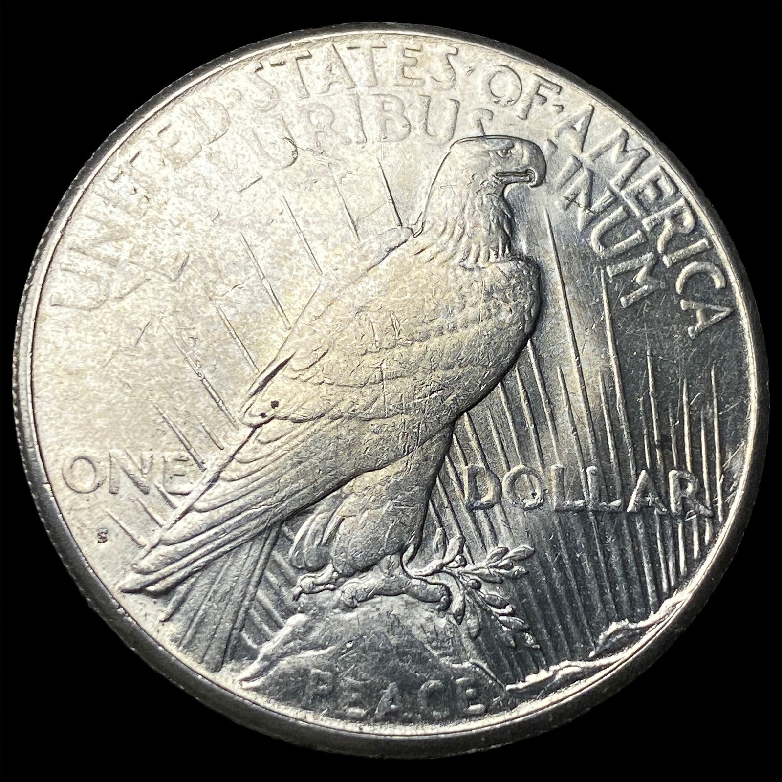 1925-S Silver Peace Dollar UNCIRCULATED - 2