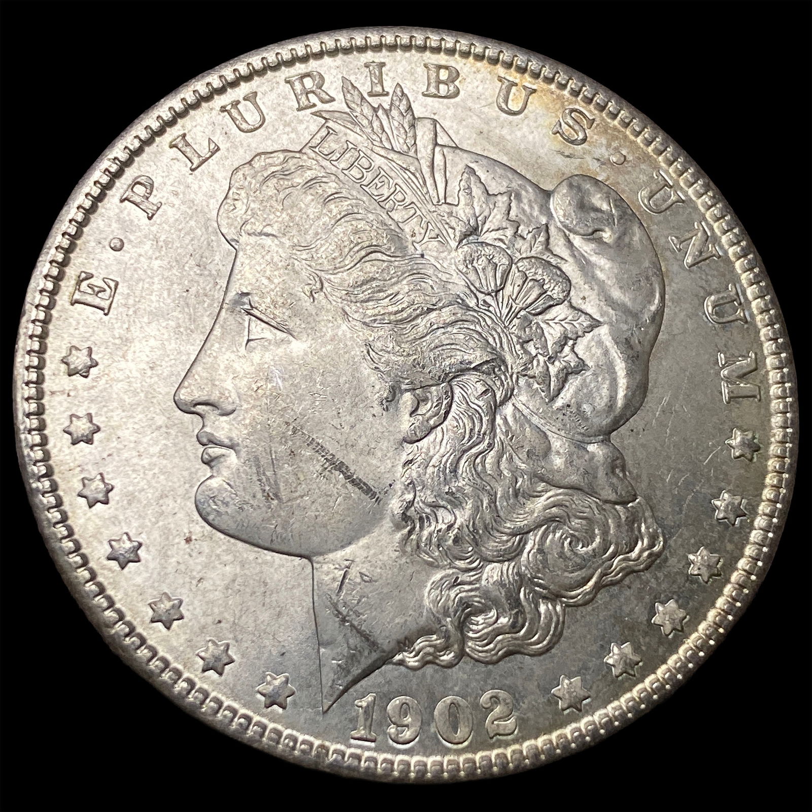 1902-O Silver Morgan Dollar CHOICE BU (1 of 2)