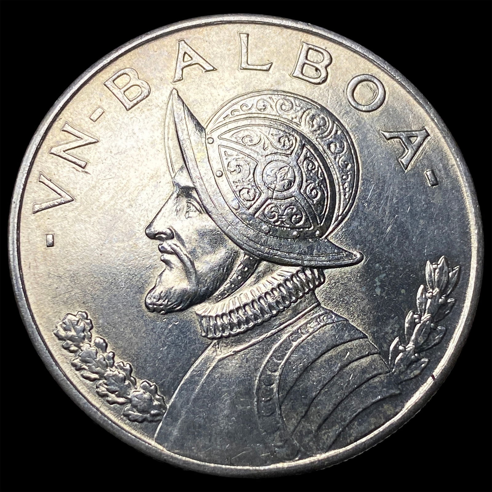 1947 Panama Silver 1 Balboa UNCIRCULATED: 1947 Panama Silver 1 Balboa UNCIRCULATED