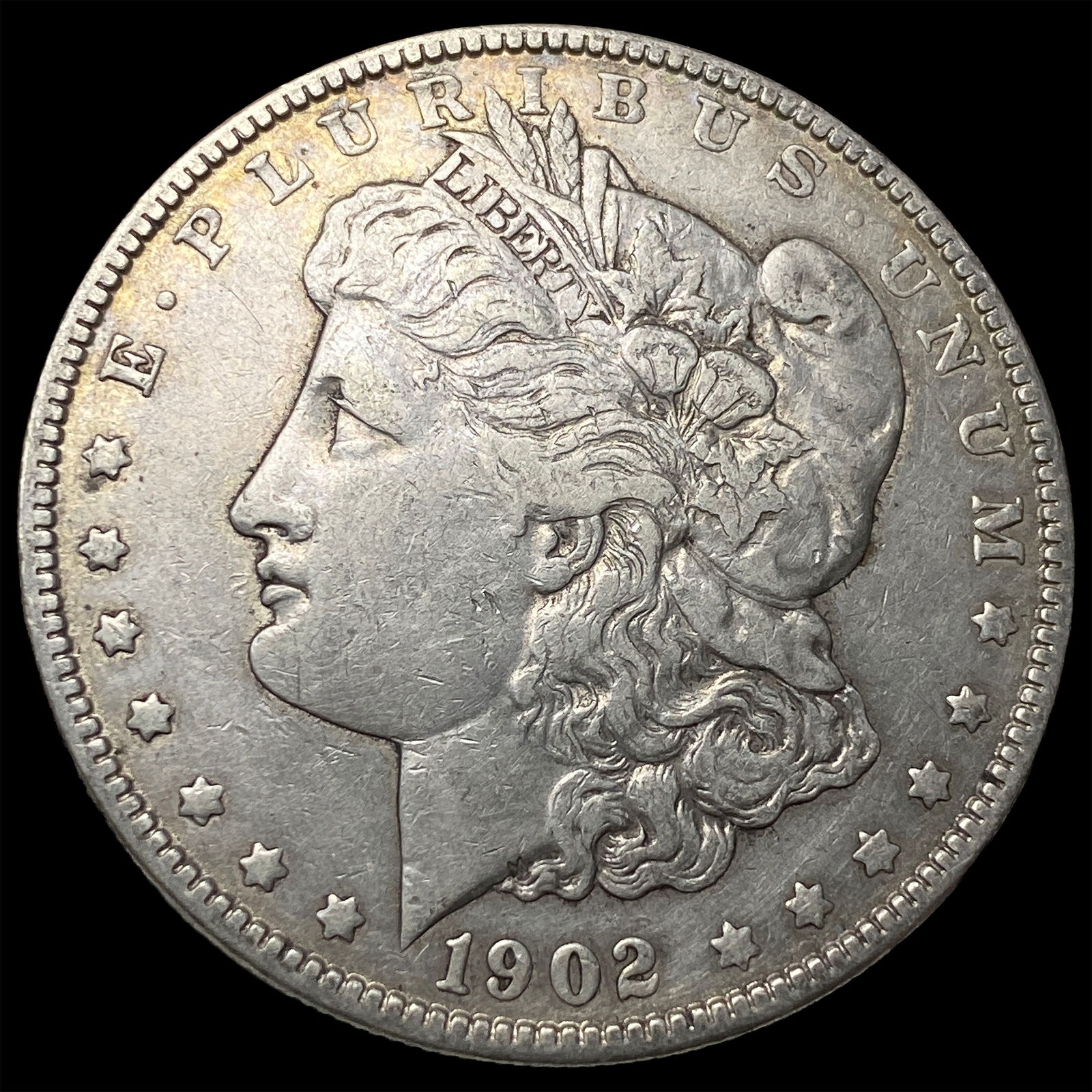 1902 Morgan Silver Dollar NEARLY UNCIRCULATED: 1902 Morgan Silver Dollar NEARLY UNCIRCULATED