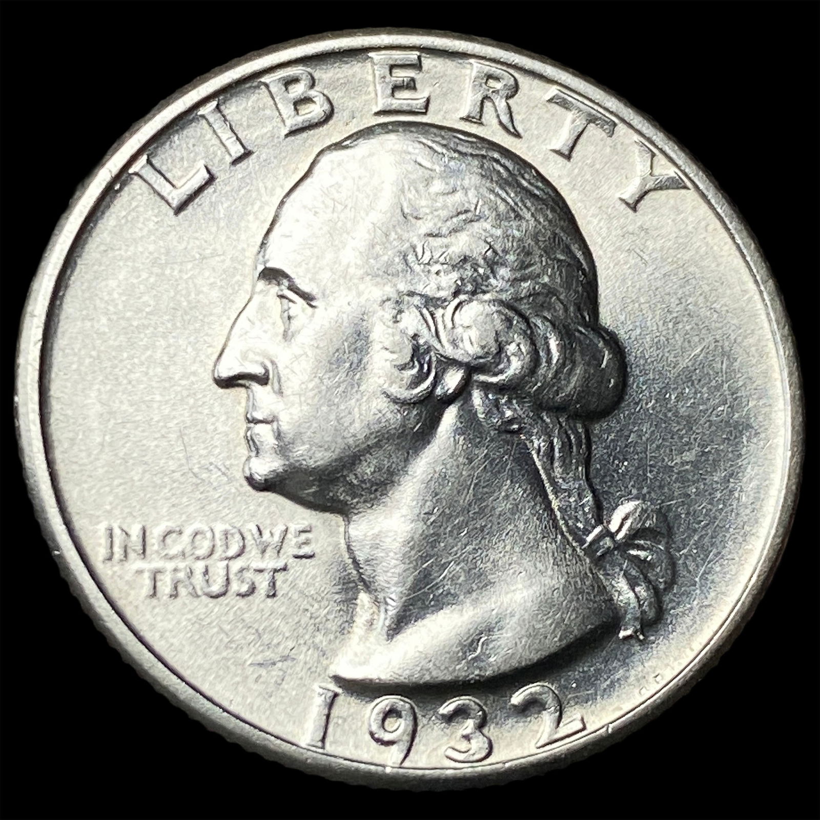 1932 Silver Washington Quarter UNCIRCULATED: 1932 Silver Washington Quarter UNCIRCULATED