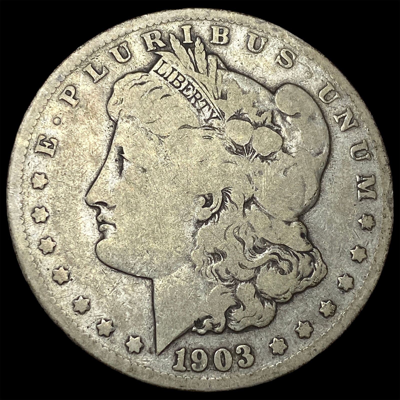 1903-S Morgan Silver Dollar NICELY CIRCULATED: 1903-S Morgan Silver Dollar NICELY CIRCULATED
