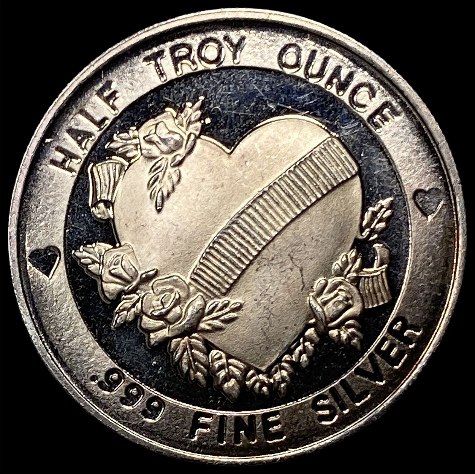 .999 Silver Half Troy Ounce Round CHOICE PROOF: .999 Silver Half Troy Ounce Round CHOICE PROOF