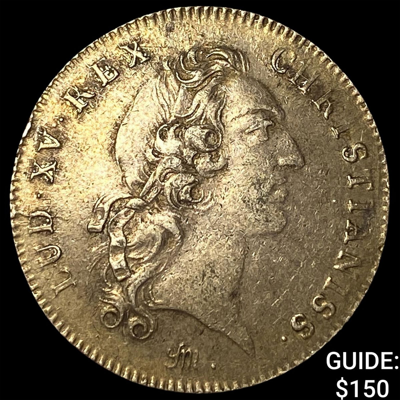 France Louis XV 1715-1774 Silver Jeton NEARLY UNCIRCULATED: France Louis XV 1715-1774 Silver Jeton NEARLY UNCIRCULATED