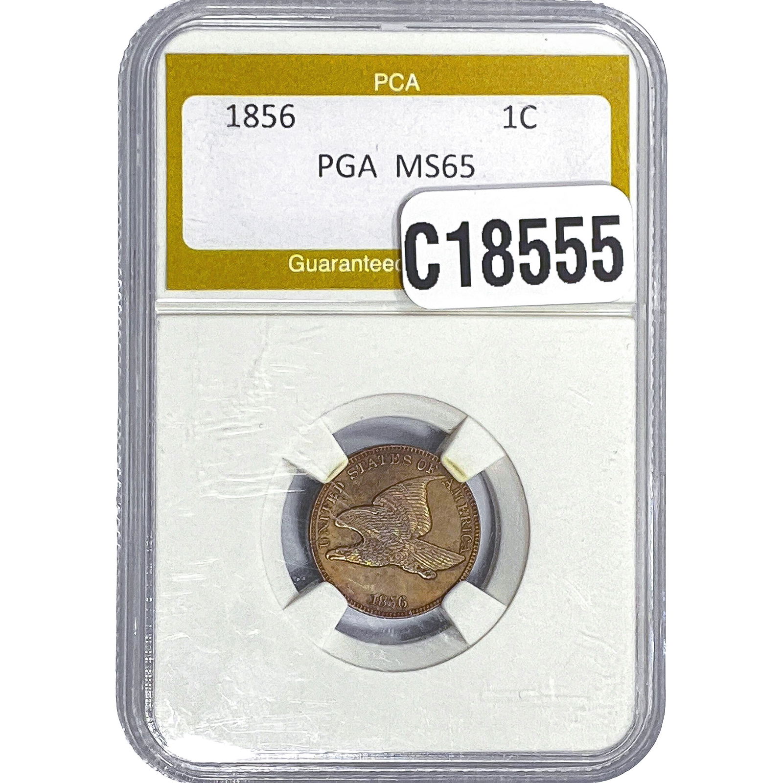 1856 Flying Eagle Cent PGA MS65 (1 of 2)