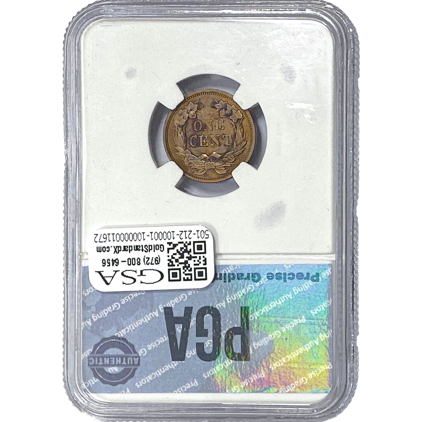 1856 Flying Eagle Cent PGA MS65 - 2