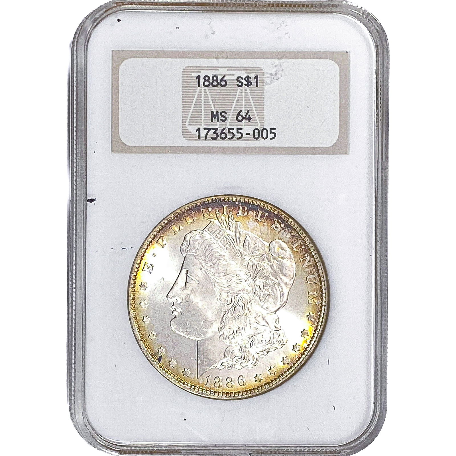 1886 Morgan Silver Dollar NGC MS64 (1 of 2)