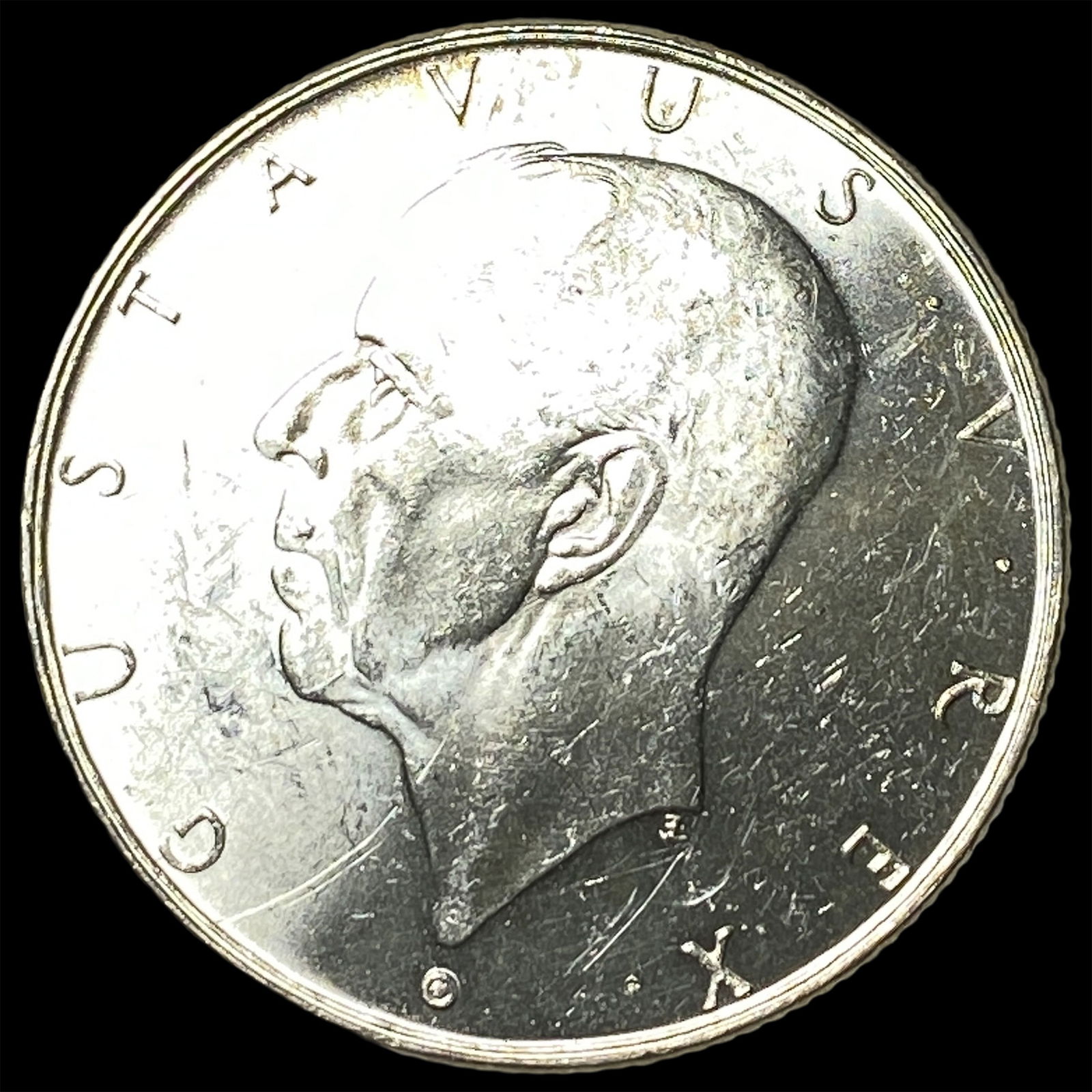 Sweden Silver 2 Kronor UNCIRCULATED: Sweden Silver 2 Kronor UNCIRCULATED