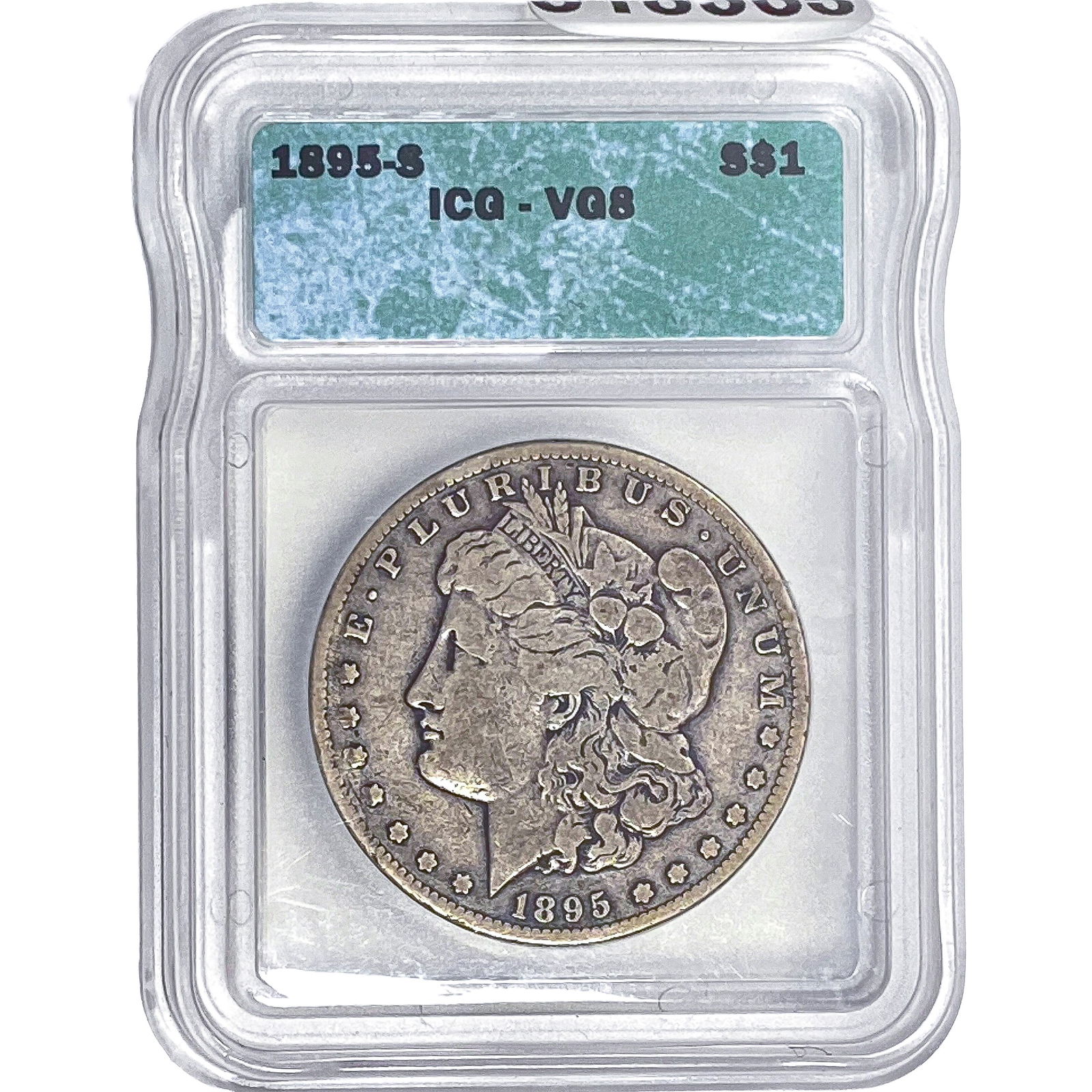 1895-S Morgan Silver Dollar ICG VG8 (1 of 2)