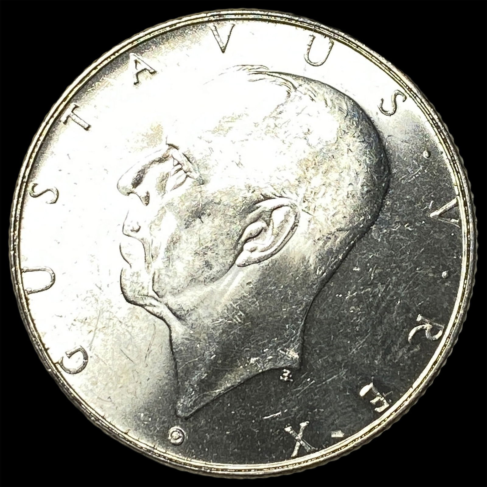 1938 Sweden Silver 2 Kronor UNCIRCULATED: 1938 Sweden Silver 2 Kronor UNCIRCULATED