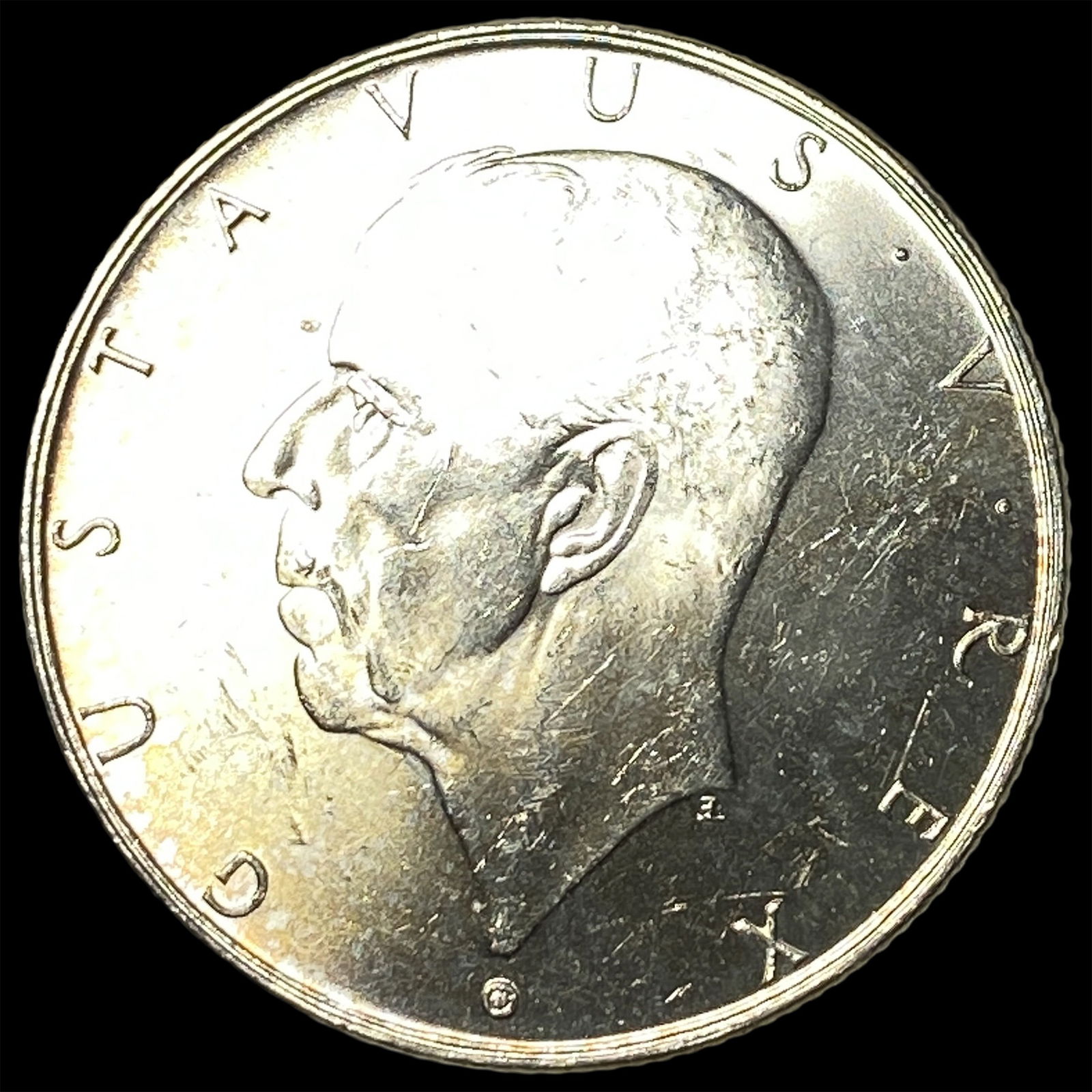 1938 Sweden Silver 2 Kronor UNCIRCULATED: 1938 Sweden Silver 2 Kronor UNCIRCULATED