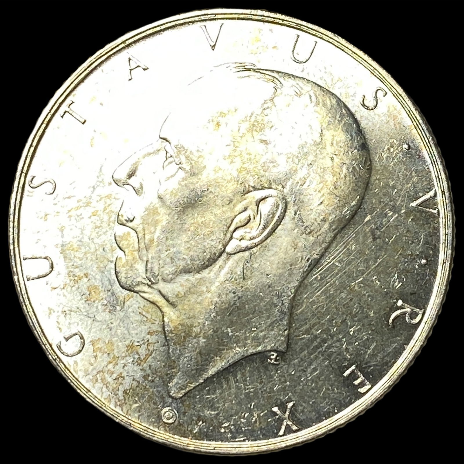 1938 Sweden Silver 2 Kronor UNCIRCULATED: 1938 Sweden Silver 2 Kronor UNCIRCULATED