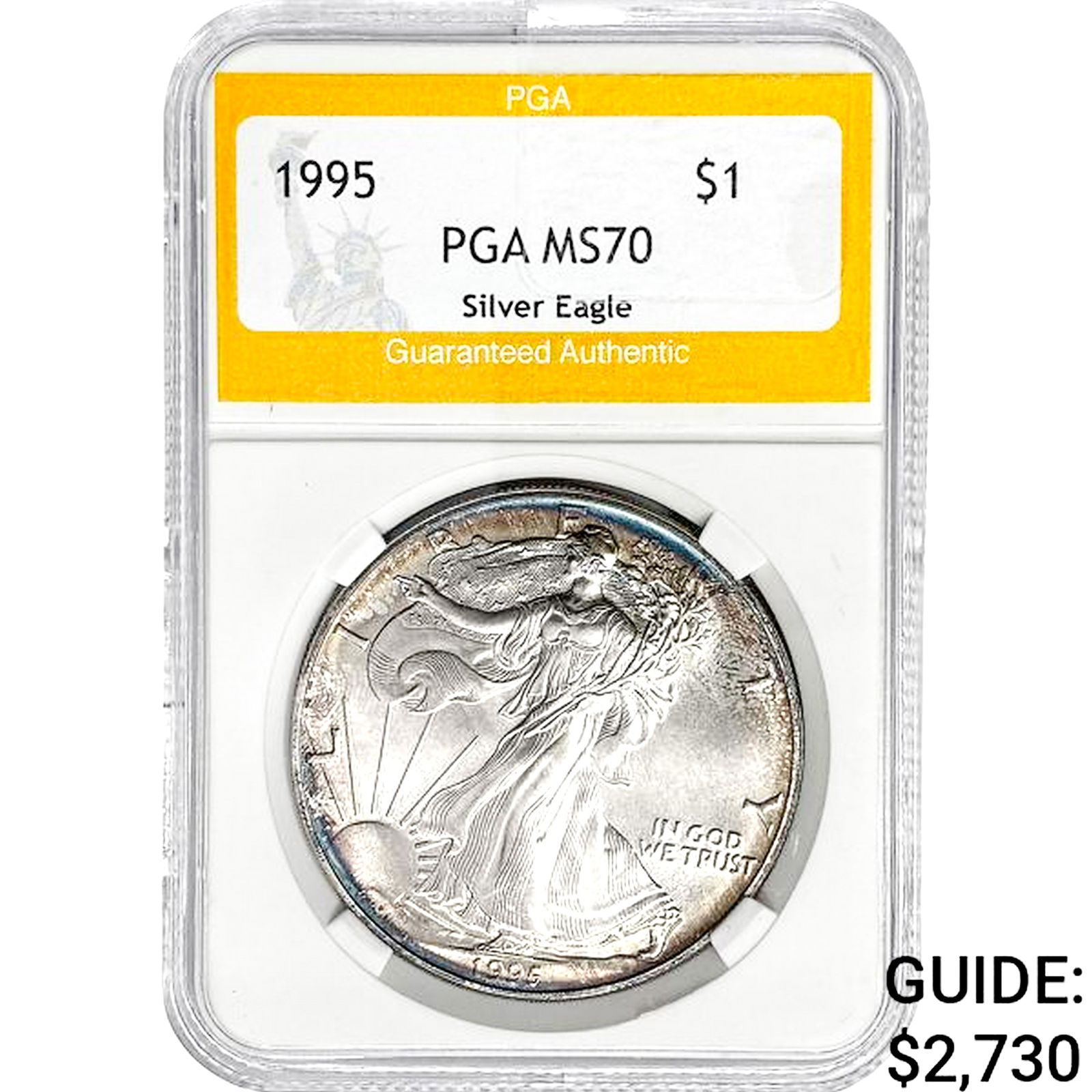 1995 American Silver Eagle PGA MS70 (1 of 2)