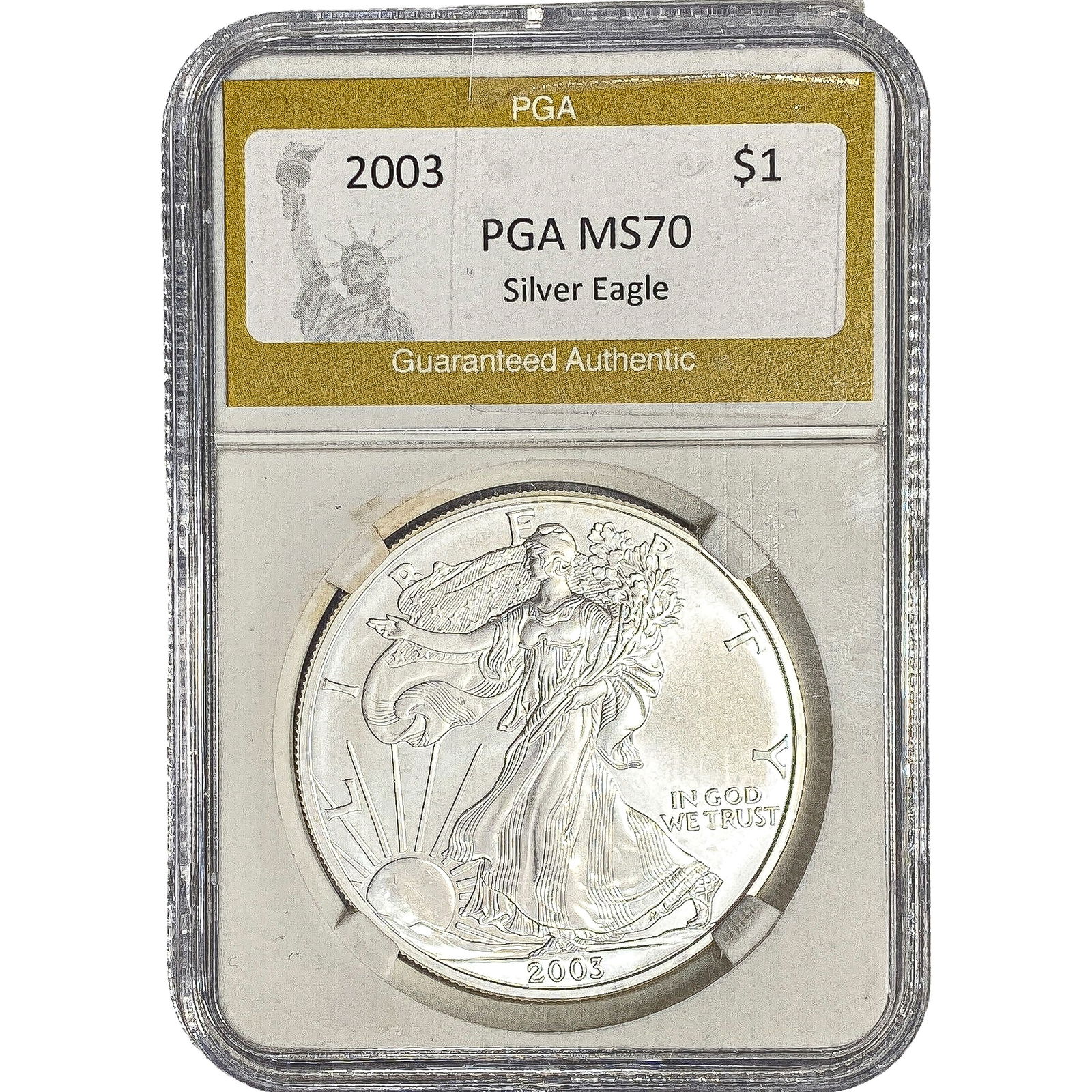 2003 Silver Eagle PGA MS70 (1 of 2)