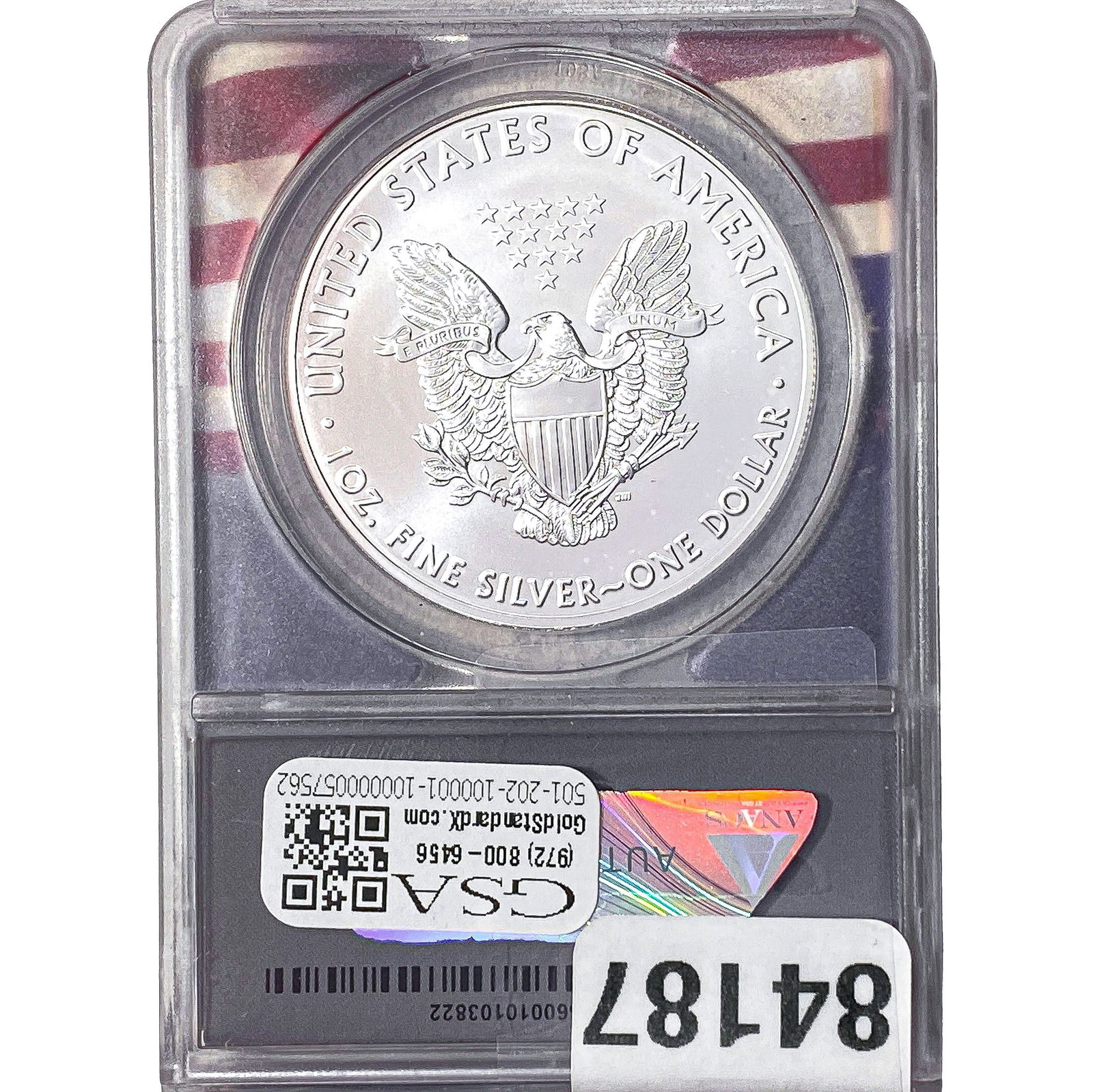 2020 Silver Eagle ANACS MS80 - 2