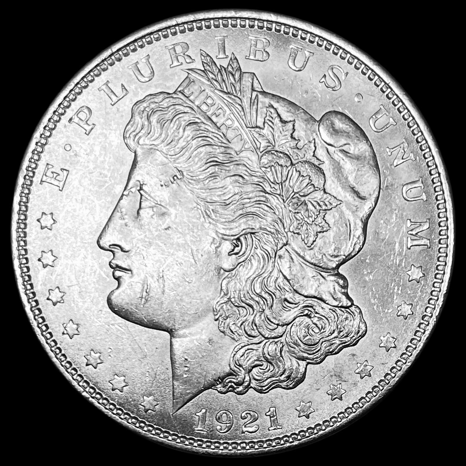 1921 Silver Morgan Dollar UNCIRCULATED: 1921 Silver Morgan Dollar UNCIRCULATED