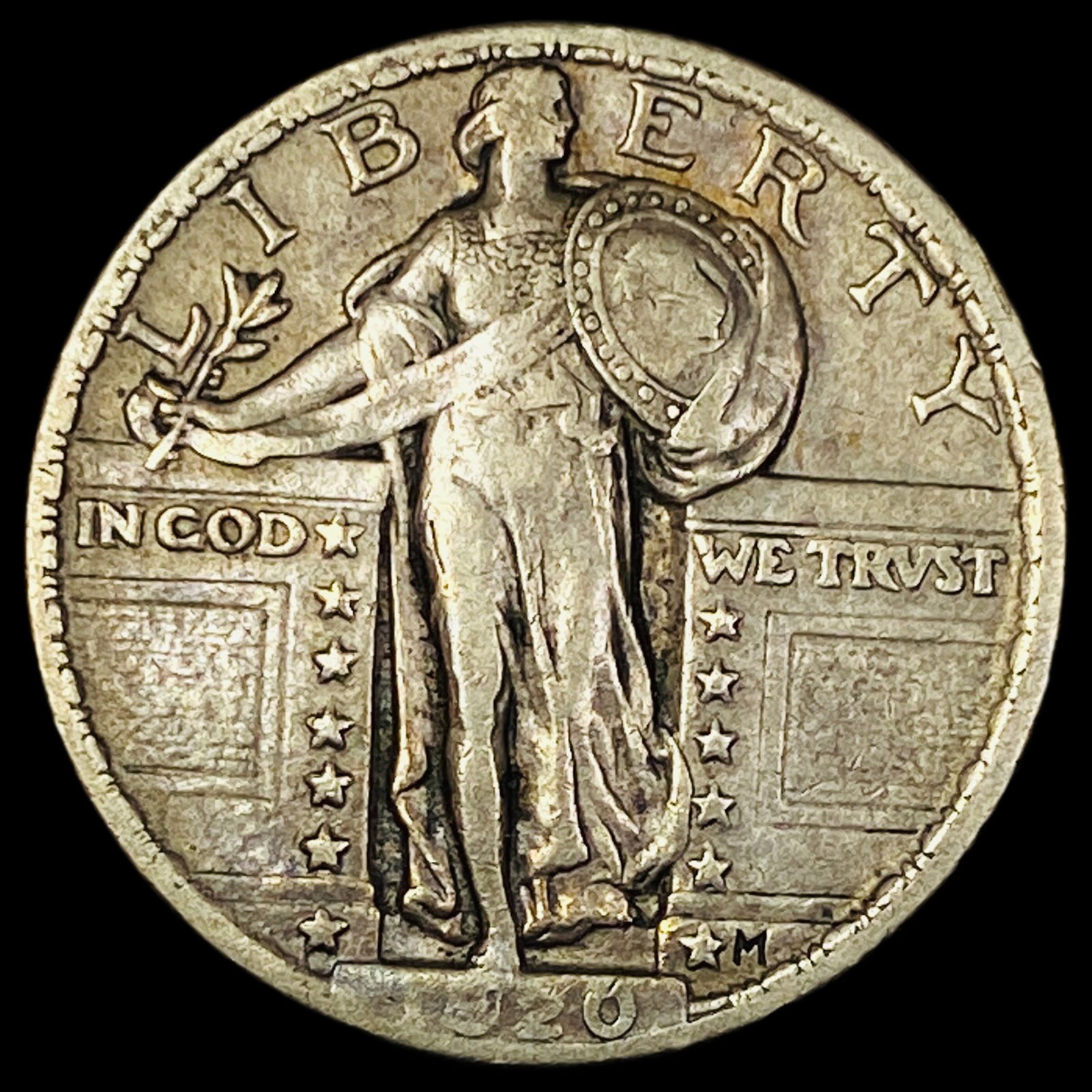 1920 Standing Liberty Quarter NEARLY UNCIRCULATED: 1920 Standing Liberty Quarter NEARLY UNCIRCULATED