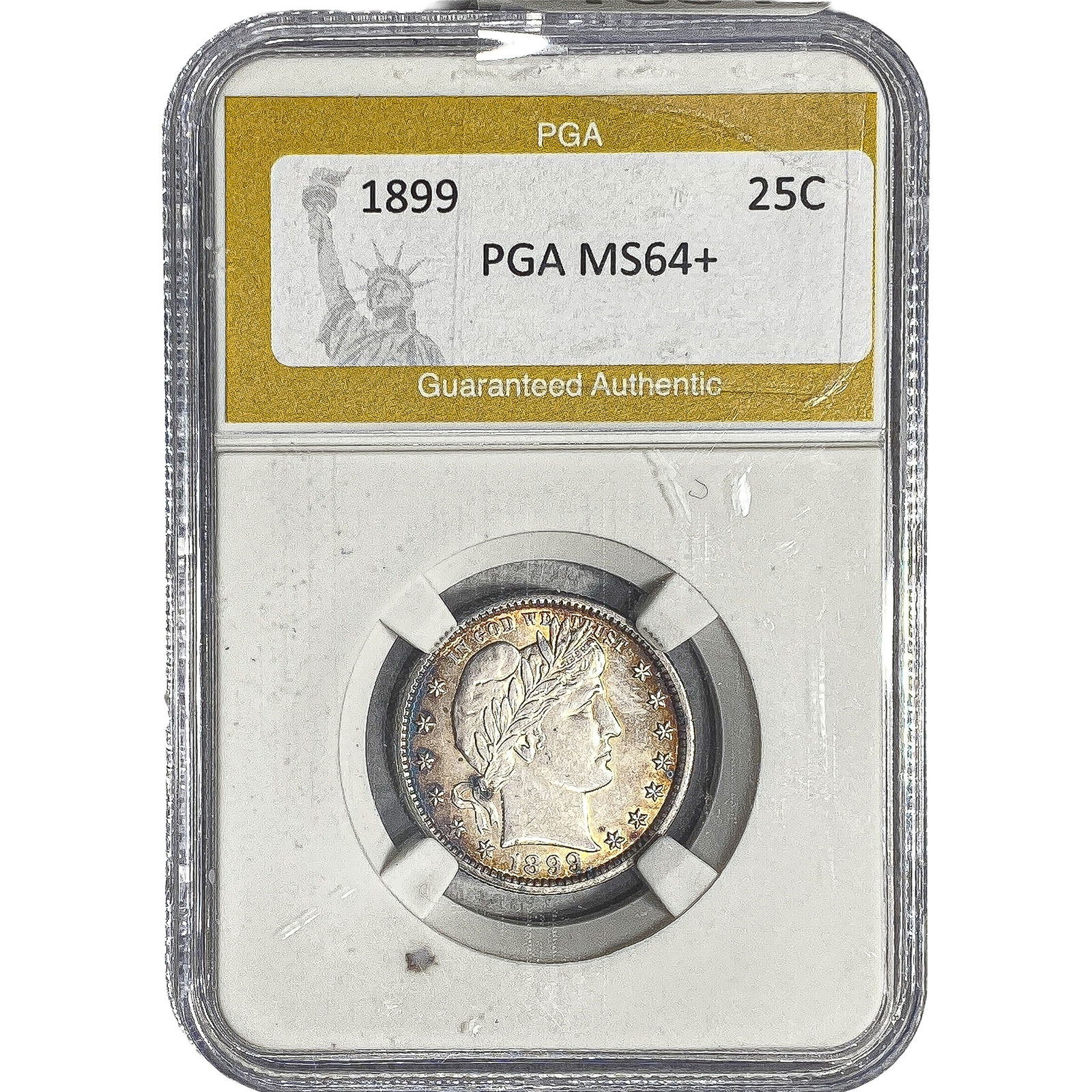 1899 Barber Quarter PGA MS64+ (1 of 2)