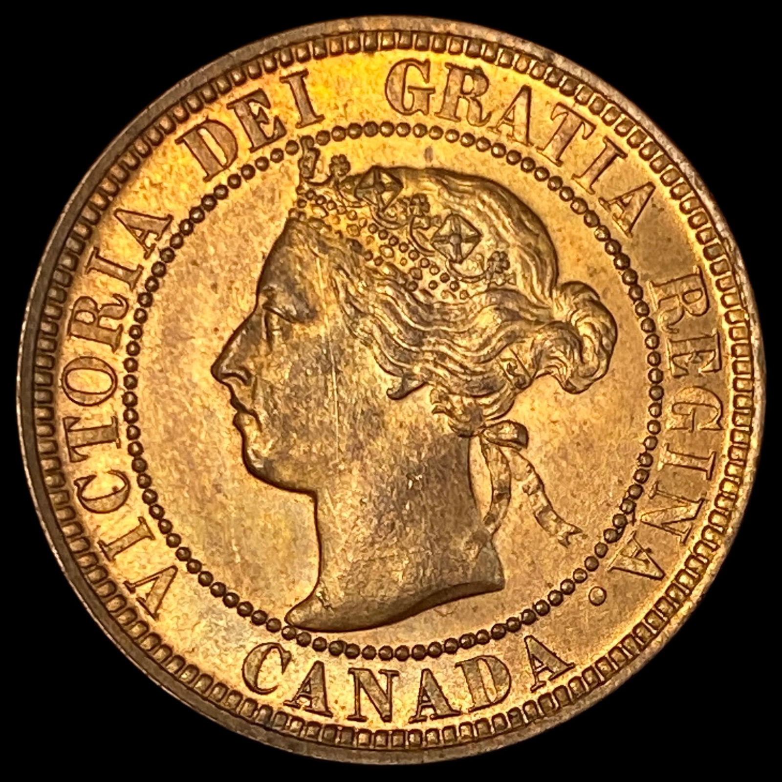 1900 Canada Bronze 1 Cent UNCIRCULATED: 1900 Canada Bronze 1 Cent UNCIRCULATED