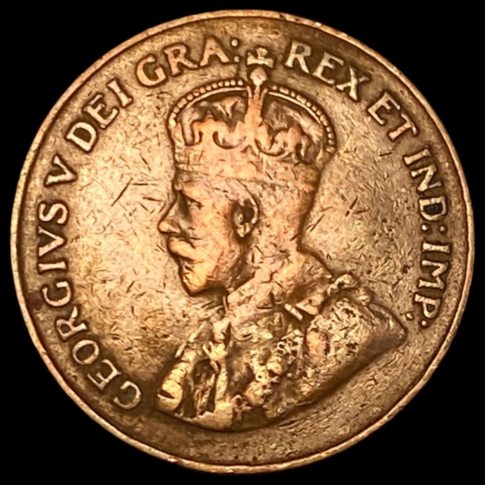 1922 Canada 1 Cent ABOUT UNCIRCULATED: 1922 Canada 1 Cent ABOUT UNCIRCULATED