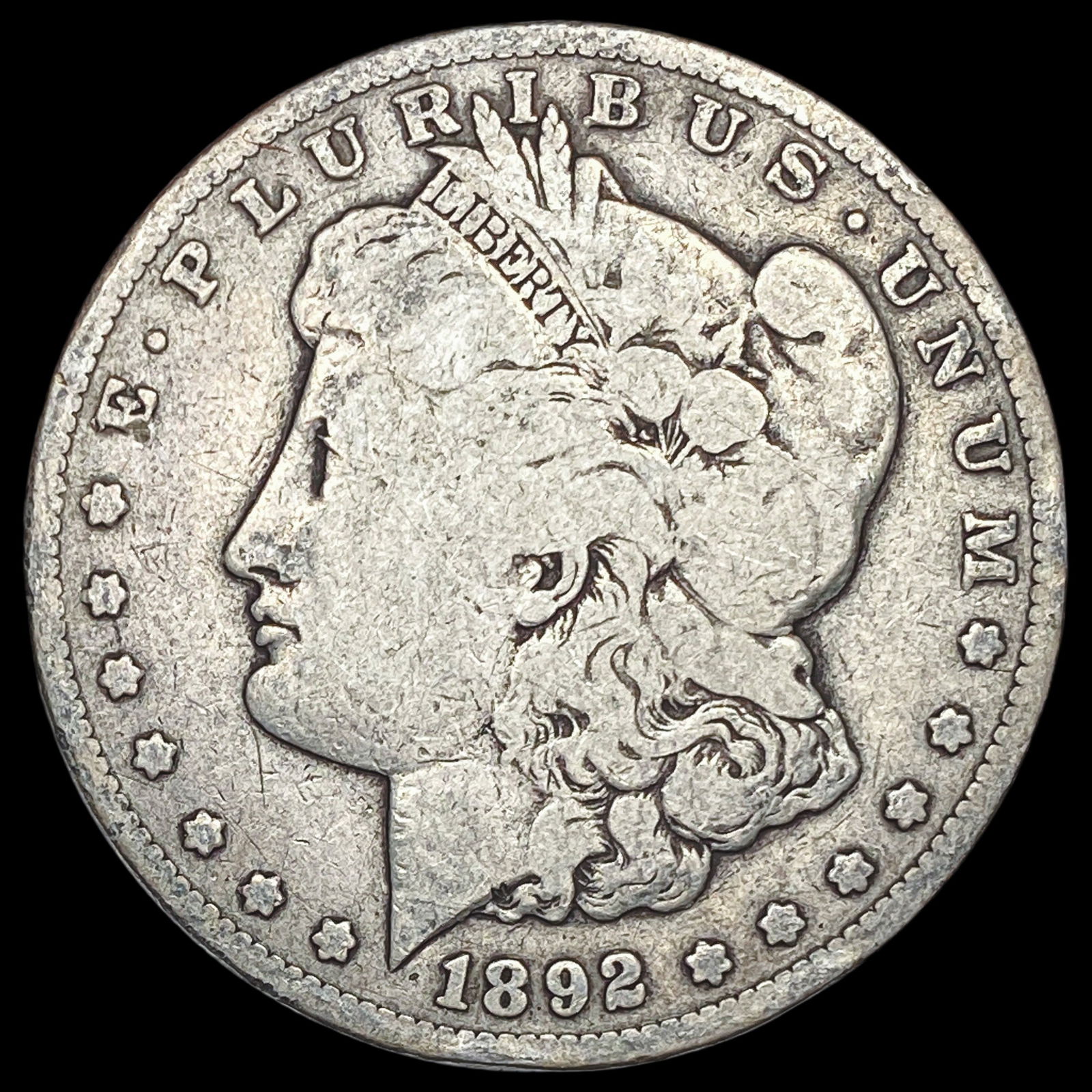 1892-S Silver Morgan Dollar HIGH GRADE (1 of 2)