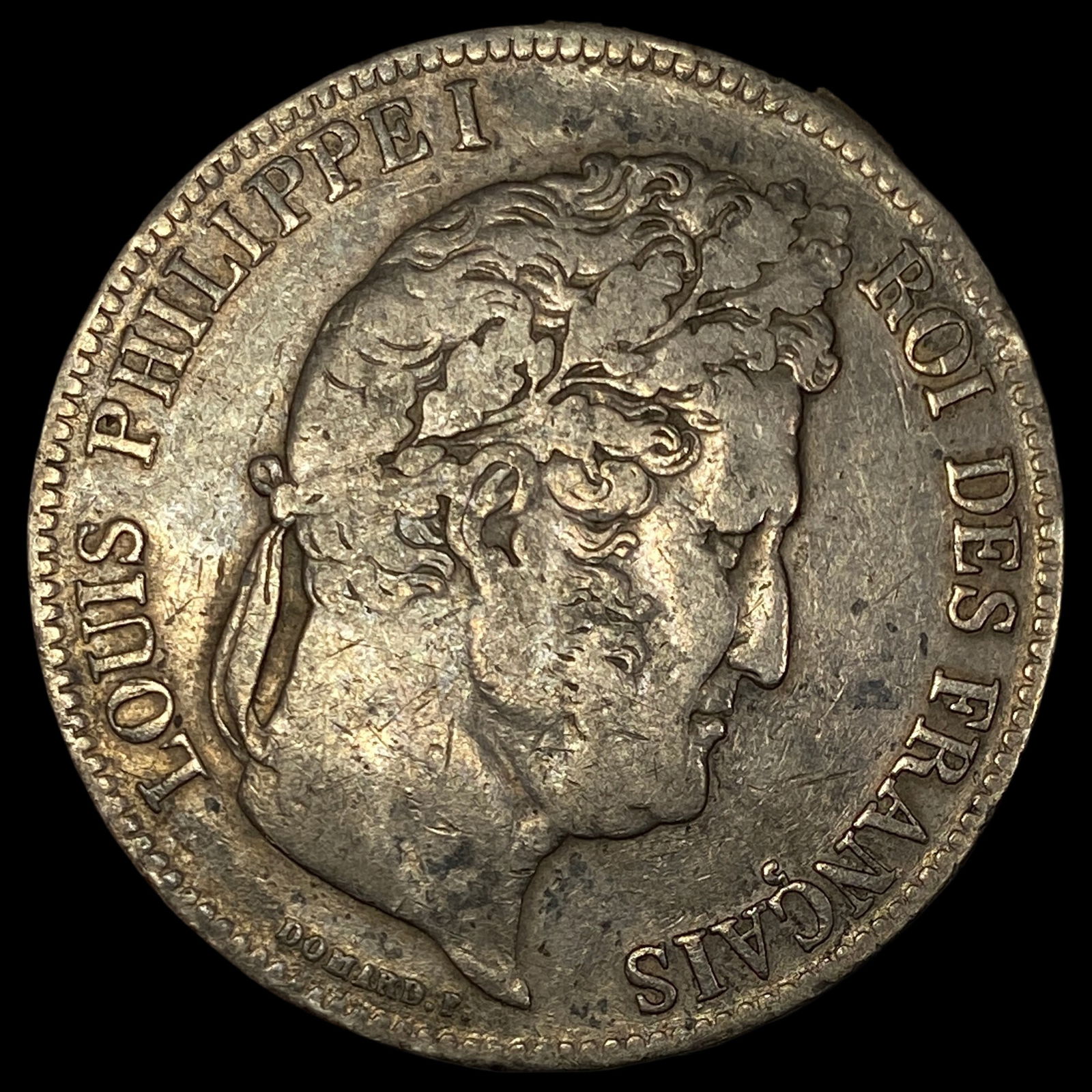 1837 Silver 5 Francs ABOUT UNCIRCULATED (1 of 2)