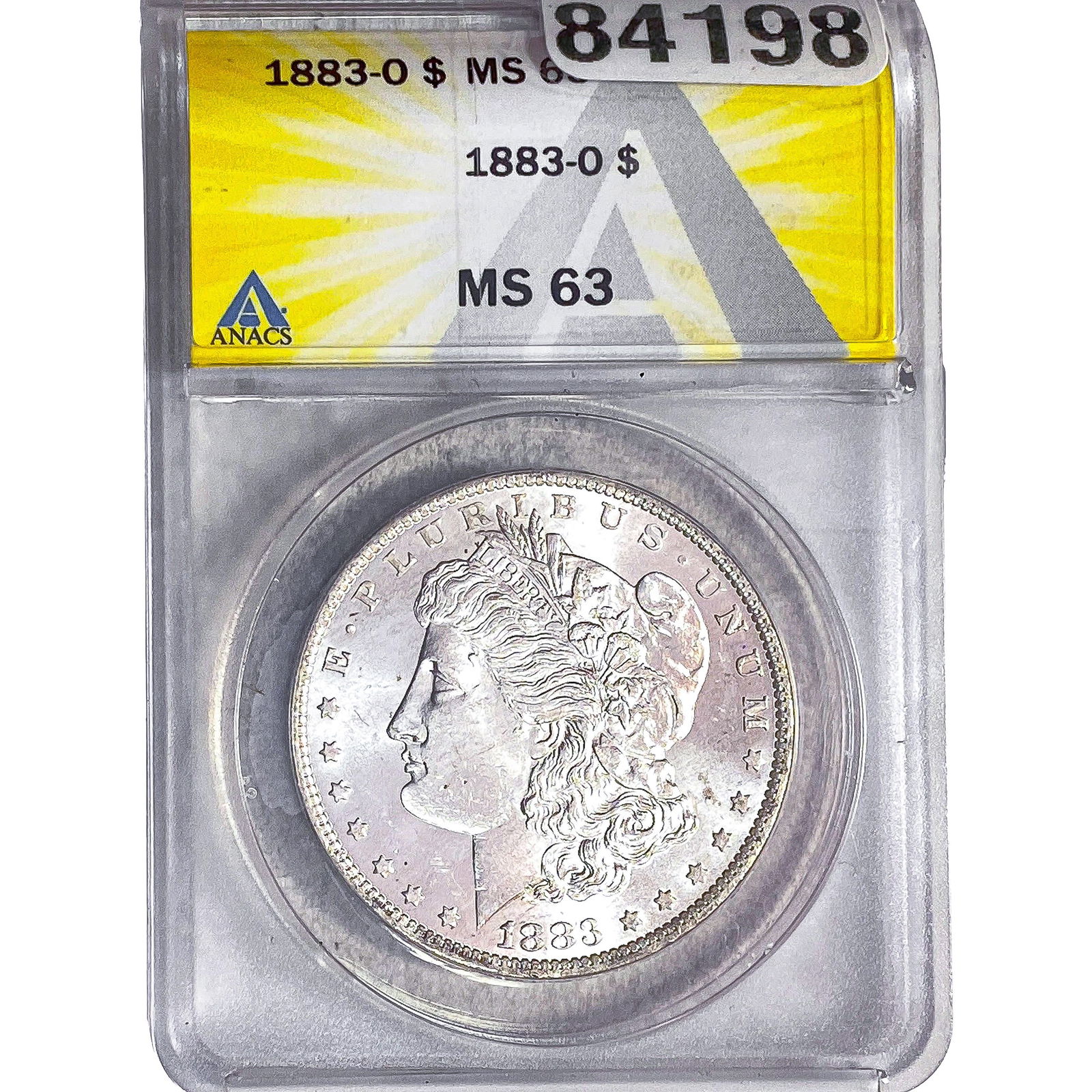1883-O Morgan Silver Dollar ANACS MS63 (1 of 2)