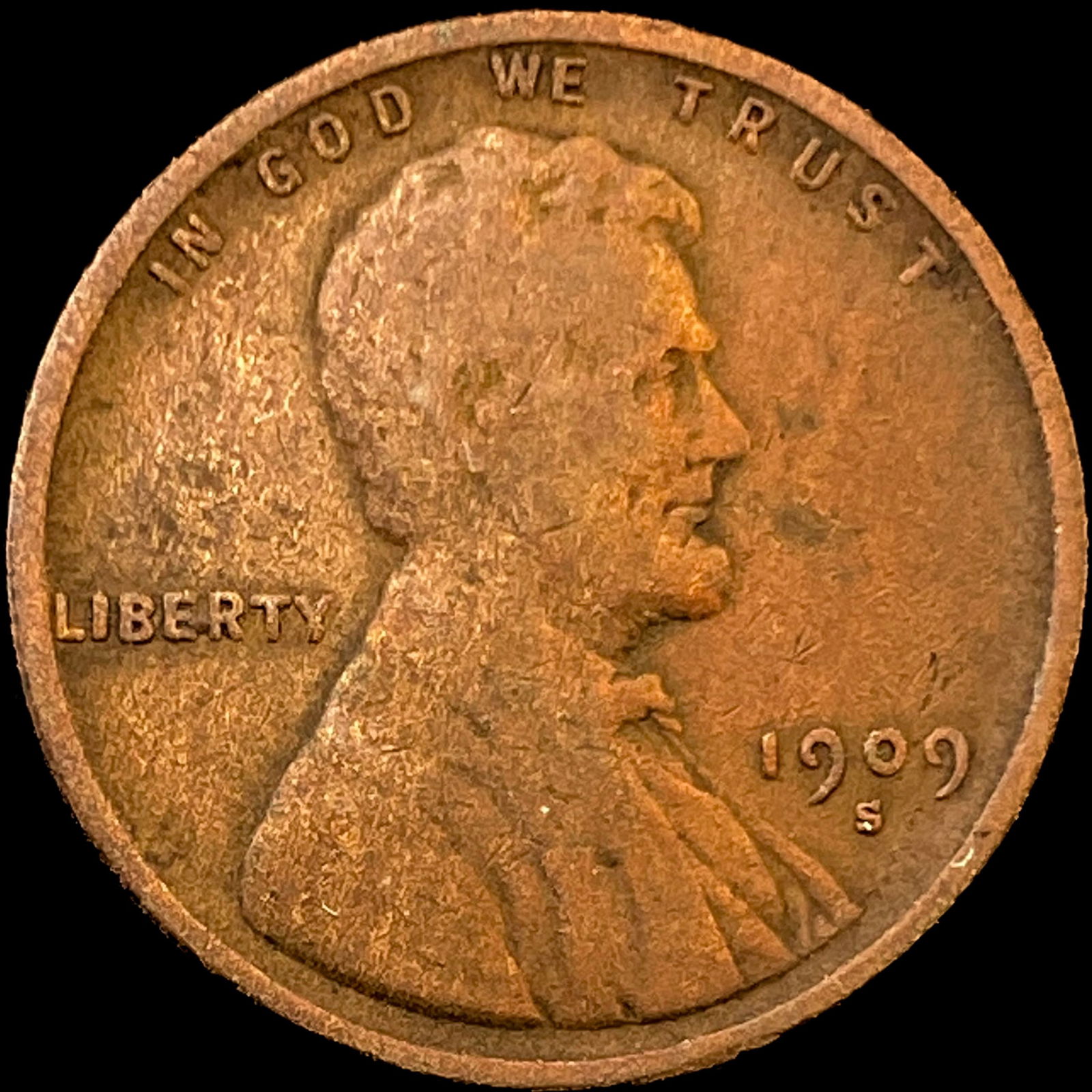 1909-S Lincoln Wheat Cent CHOICE AU (1 of 2)