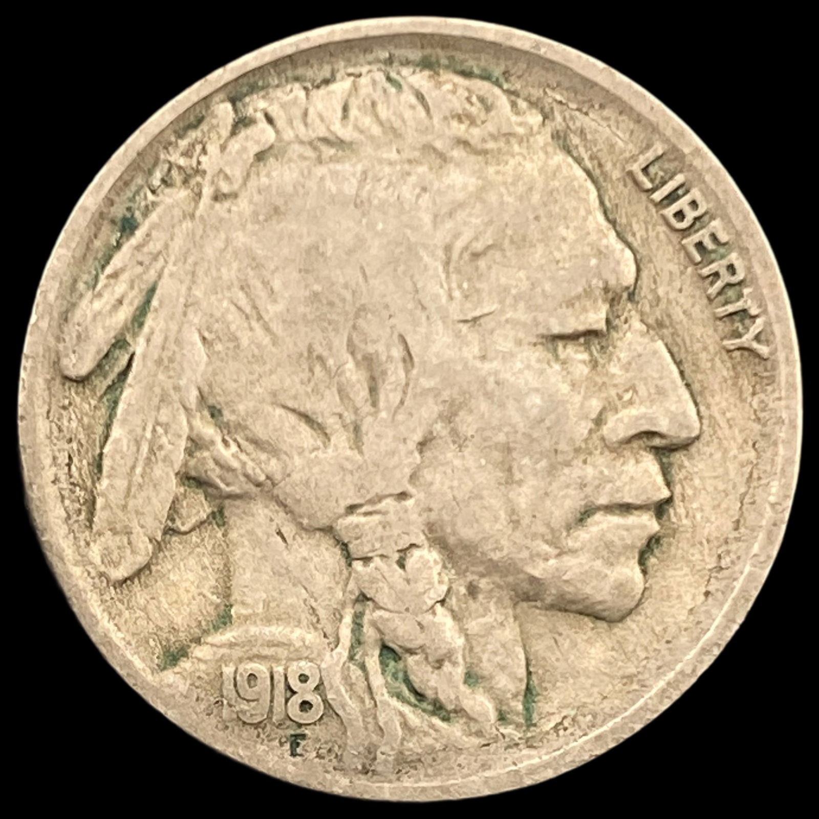 1918-S Buffalo Nickel LIGHTLY CIRCULATED (1 of 2)