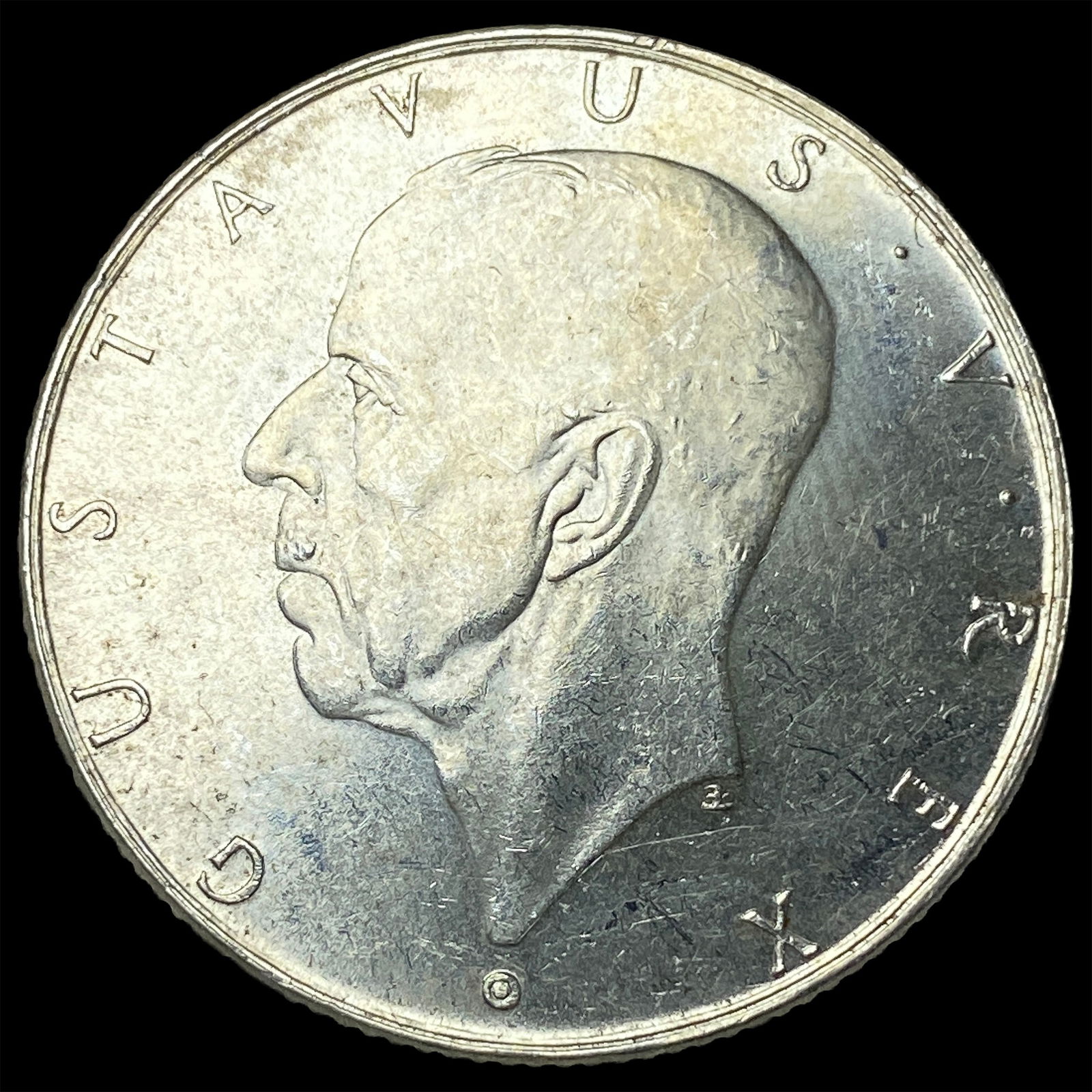 1938 Sweden Silver 2 Kroner UNCIRCULATED: 1938 Sweden Silver 2 Kroner UNCIRCULATED