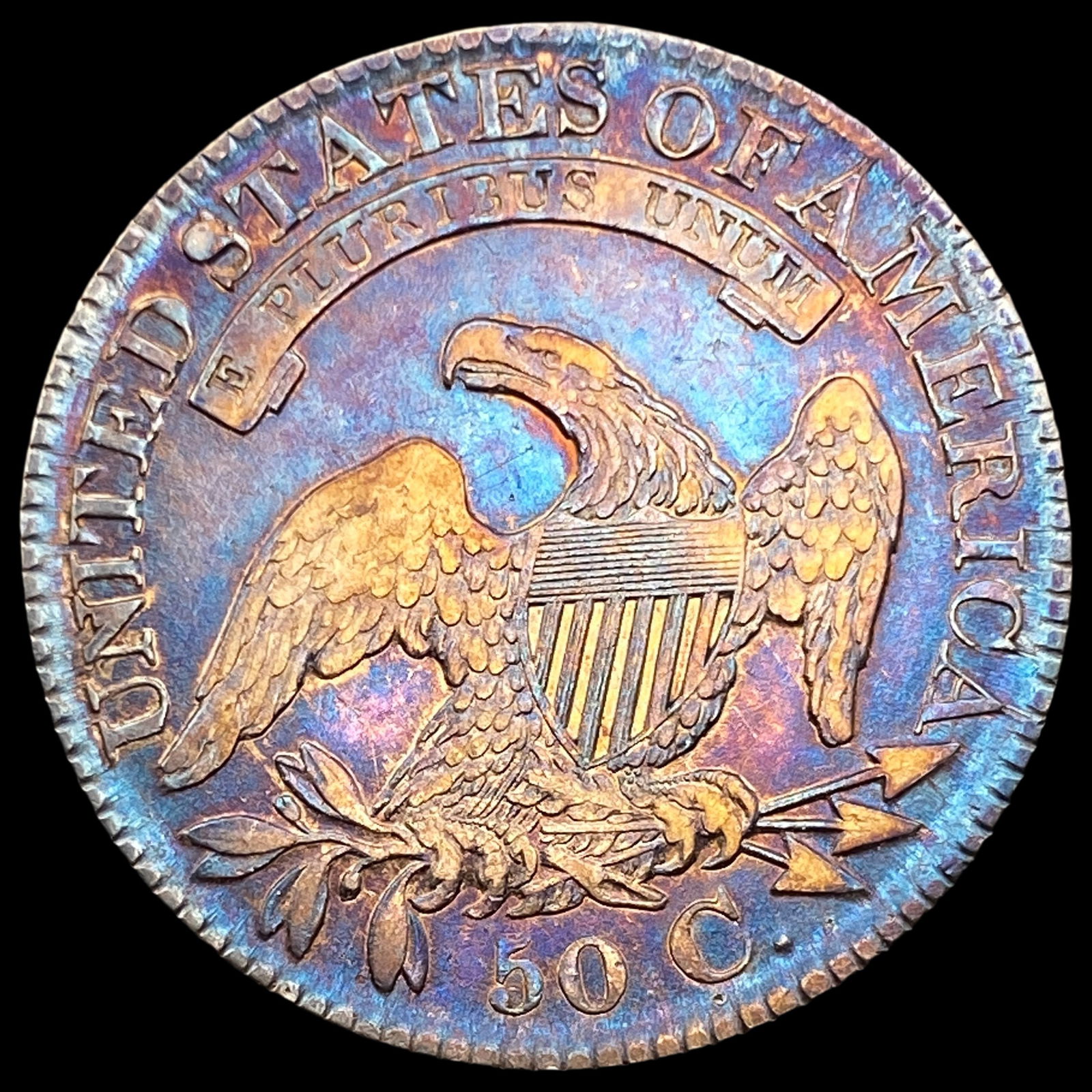 1826 Capped Bust Half Dollar CLOSELY UNCIRCULATED - 2