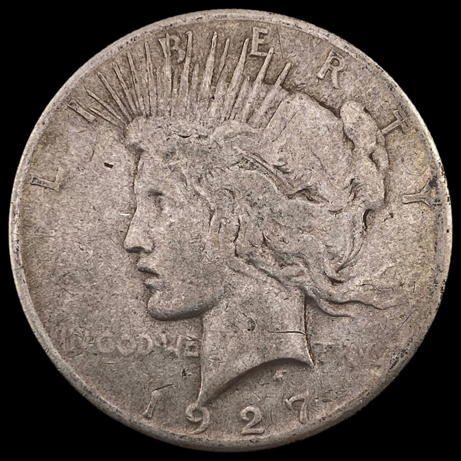 1927 Peace Silver Dollar HIGH GRADE (1 of 2)