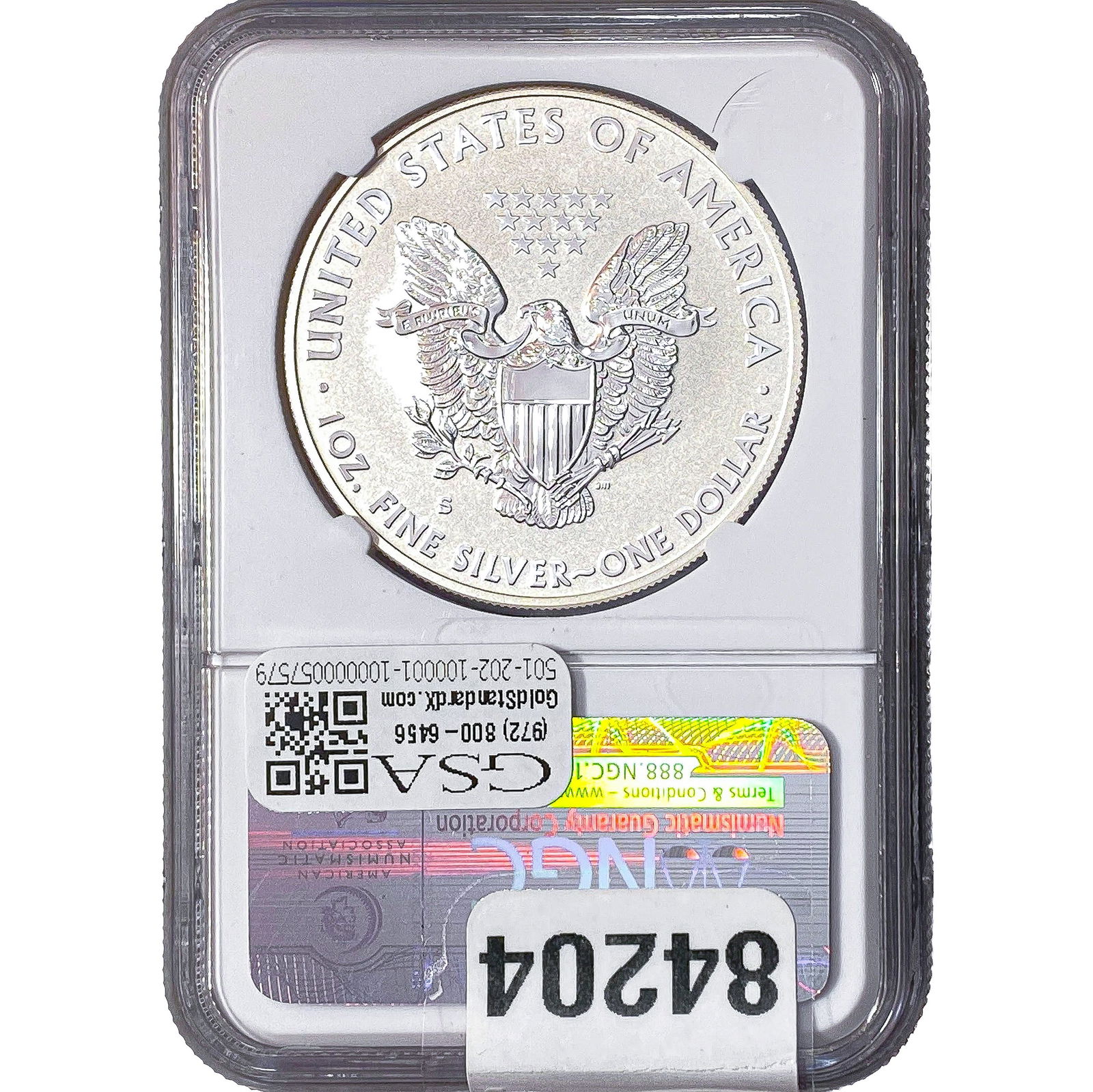 2021-S Silver Eagle NGC PF69 Reverse PF - 2