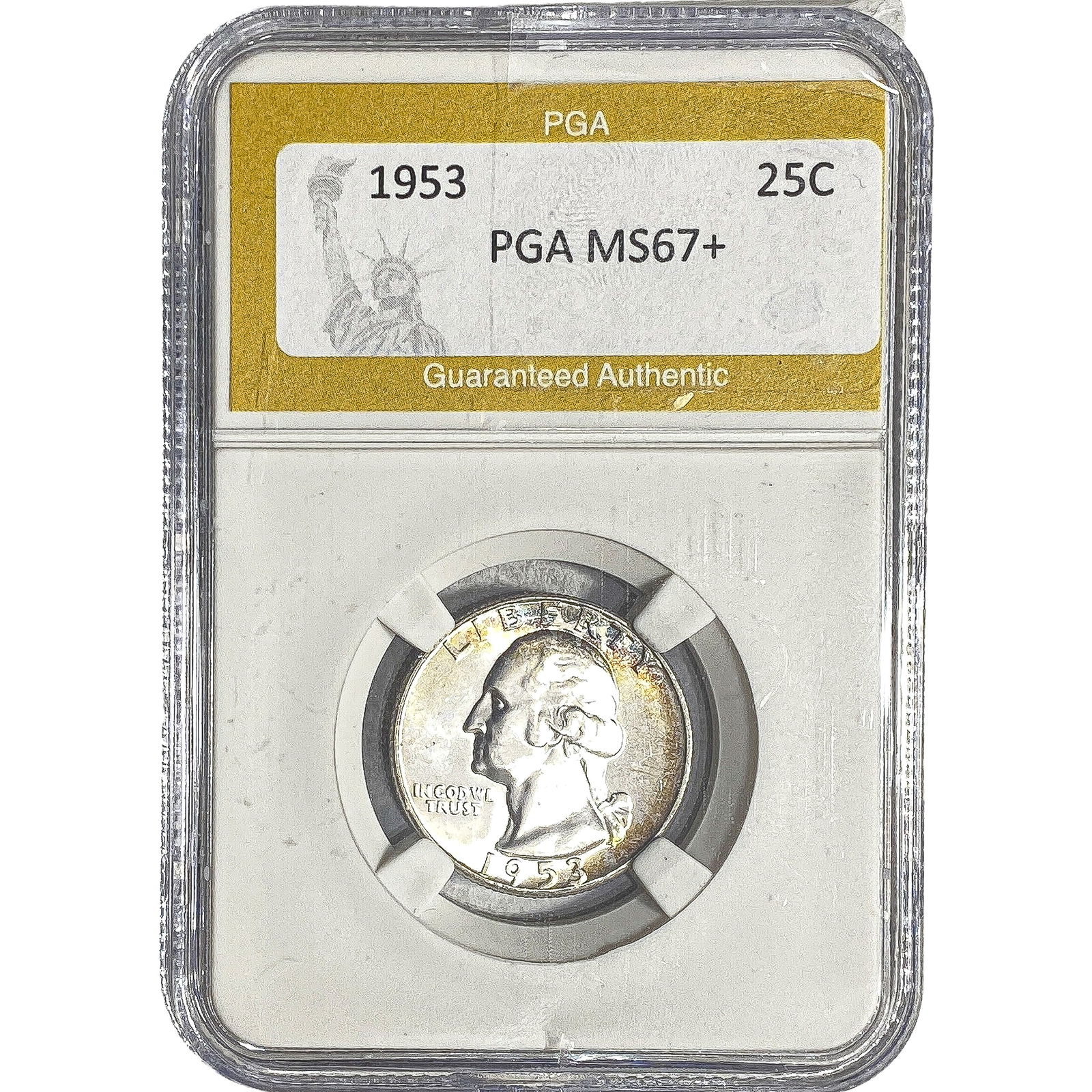 1953 Washington Silver Quarter PGA MS67+ (1 of 2)