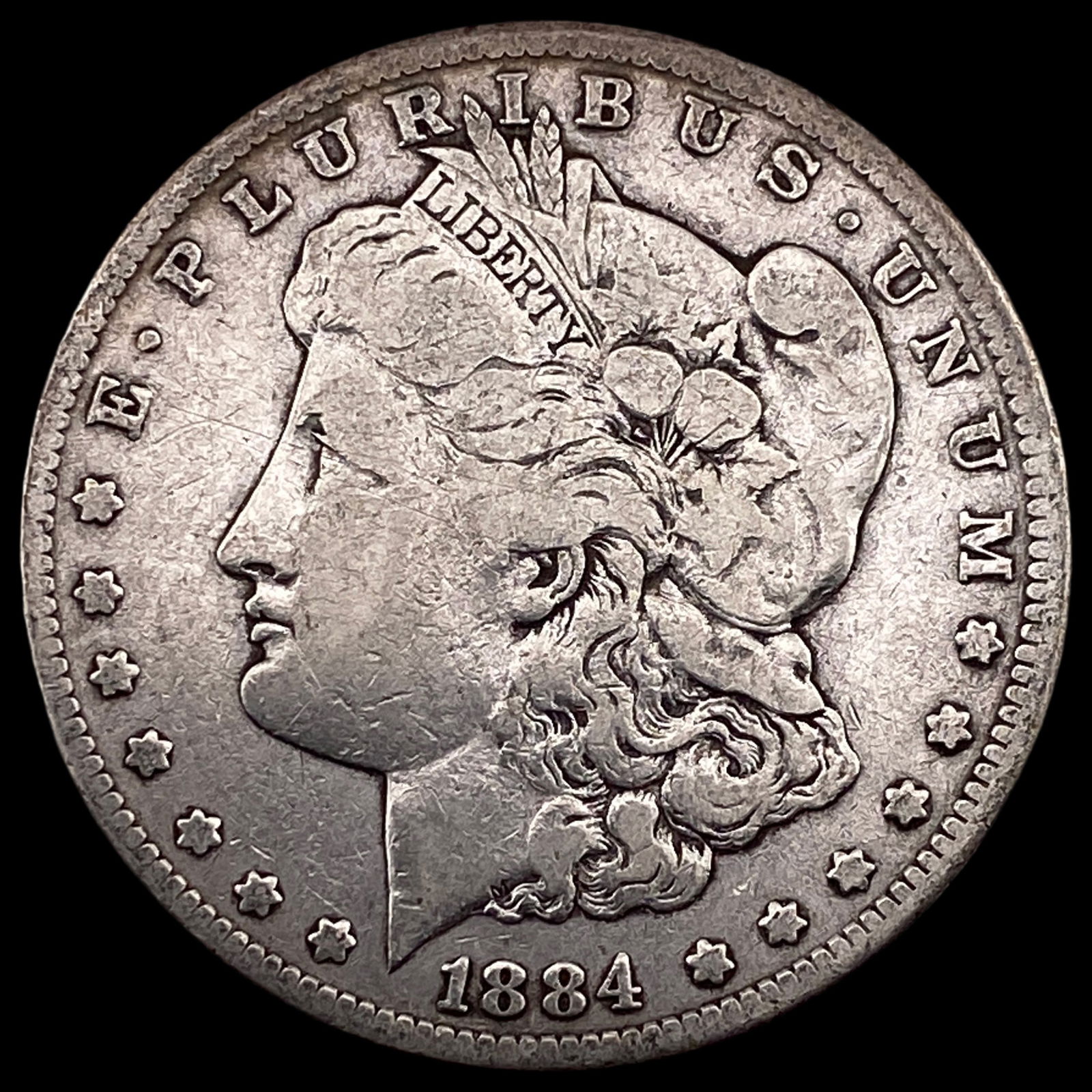 1884-S Morgan Silver Dollar LIGHTLY CIRCULATED (1 of 2)