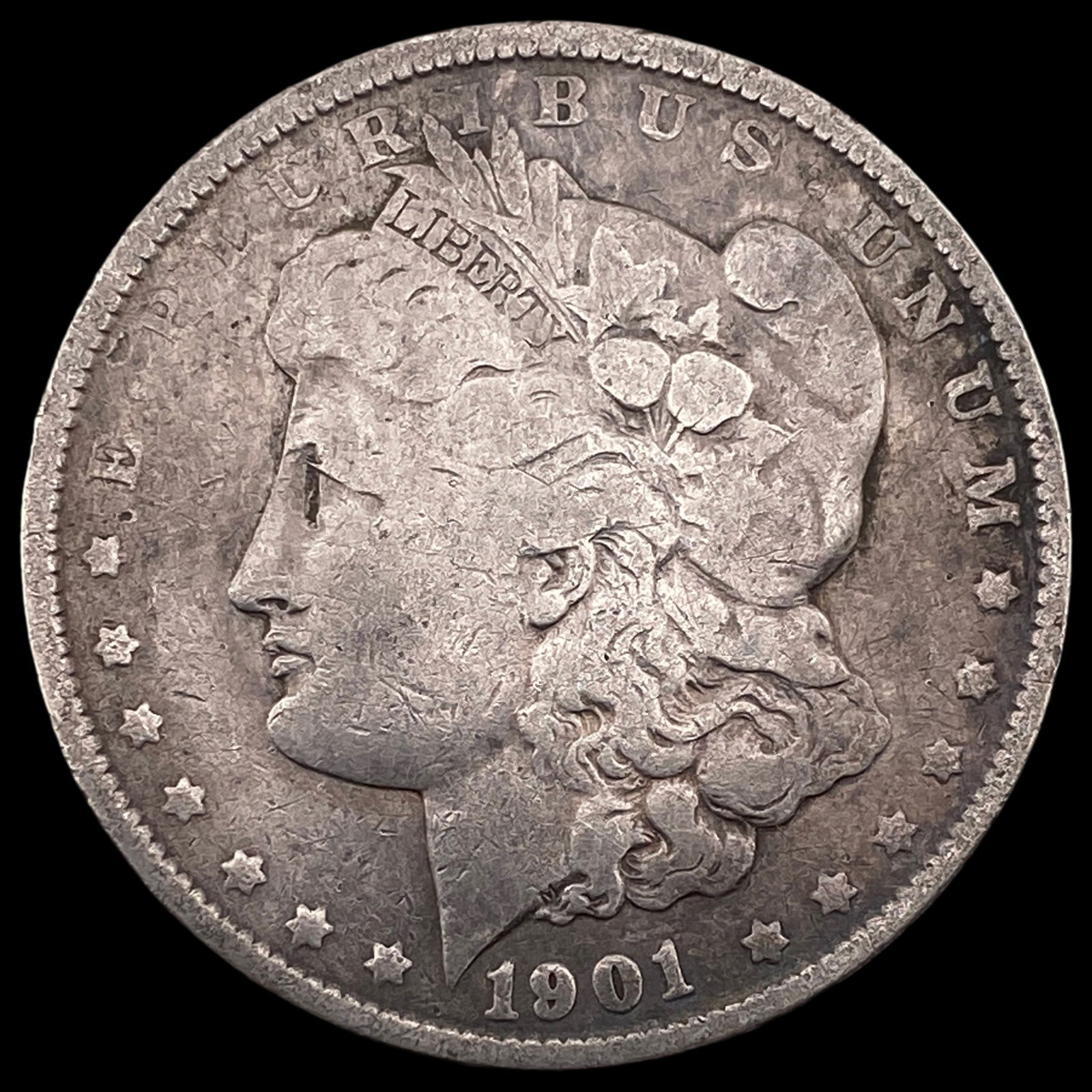 1901 Morgan Silver Dollar LIGHTLY CIRCULATED: 1901 Morgan Silver Dollar LIGHTLY CIRCULATED