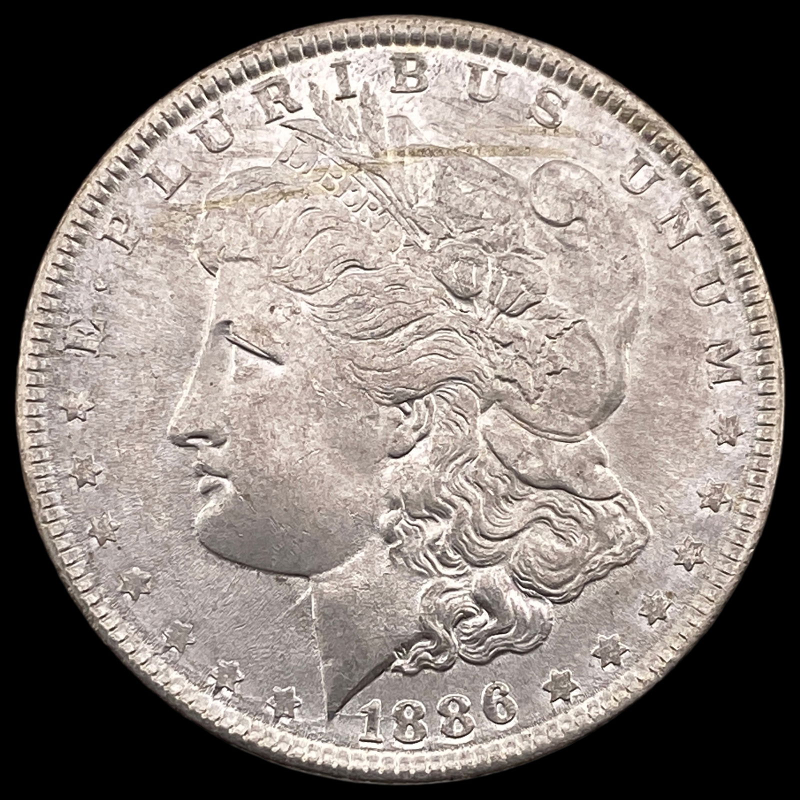1886 Morgan Silver Dollar CHOICE BU: 1886 Morgan Silver Dollar CHOICE BU