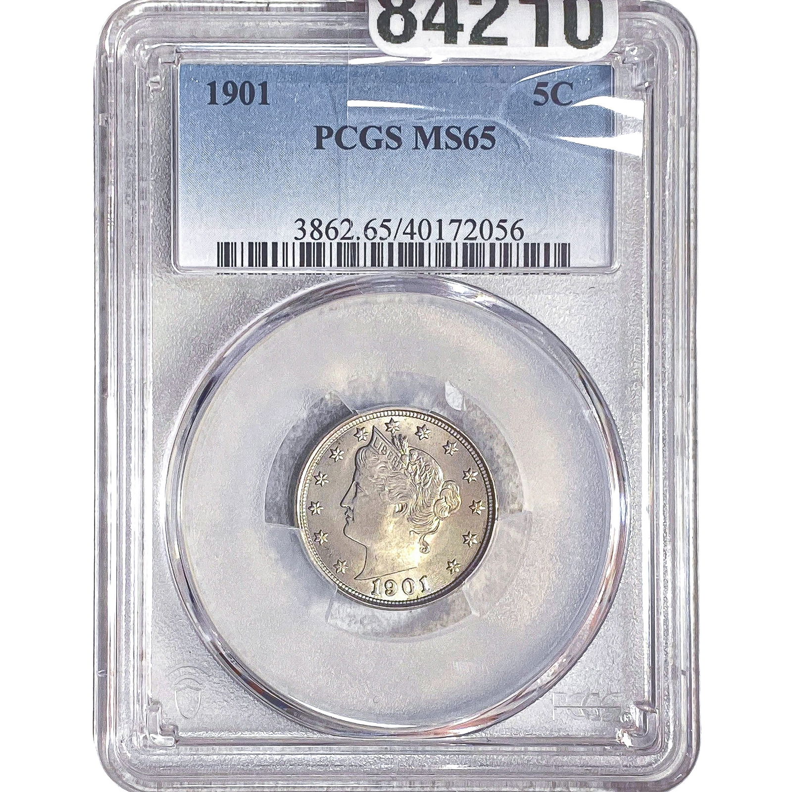 1901 Liberty Victory Nickel PCGS MS65 (1 of 2)