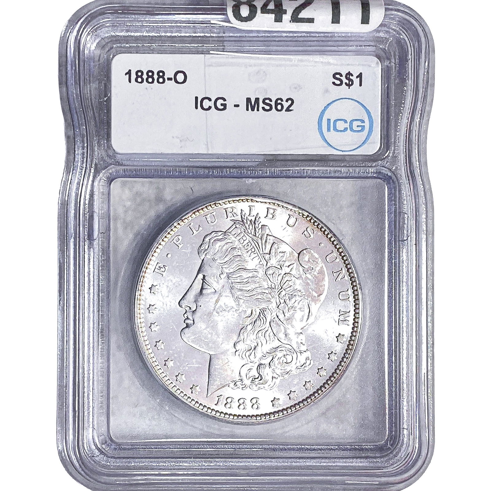 1888-O Morgan Silver Dollar ICG MS62 (1 of 2)