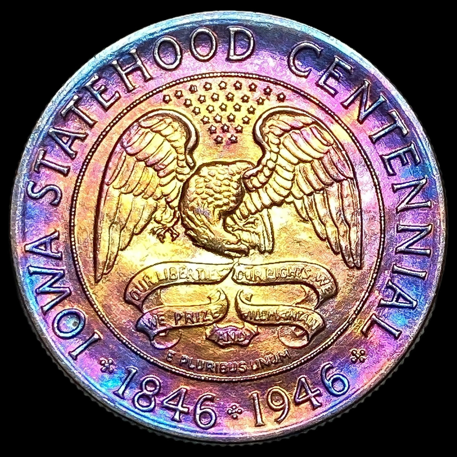 1946 Silver Iowa Half Dollar UNCIRCULATED (1 of 2)