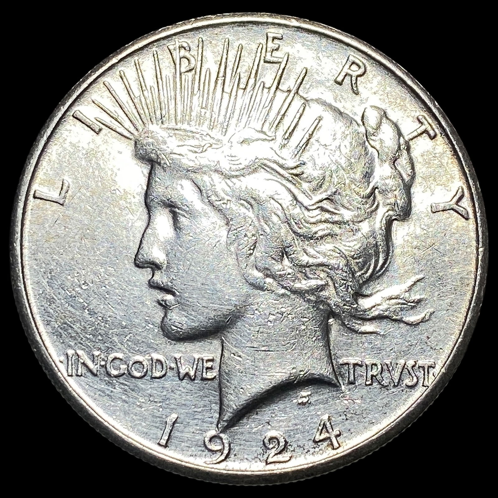 1924-S Silver Peace Dollar HIGH GRADE: 1924-S Silver Peace Dollar HIGH GRADE