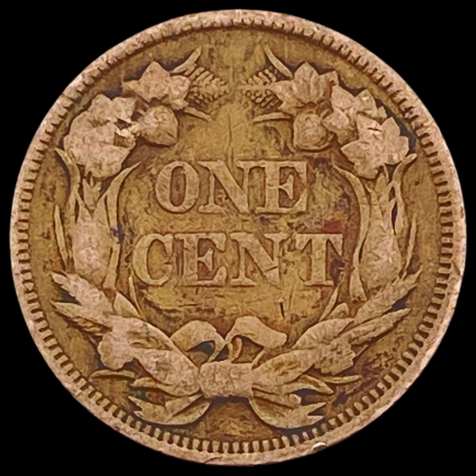 1857 Flying Eagle Cent NICELY CIRCULATED - 2