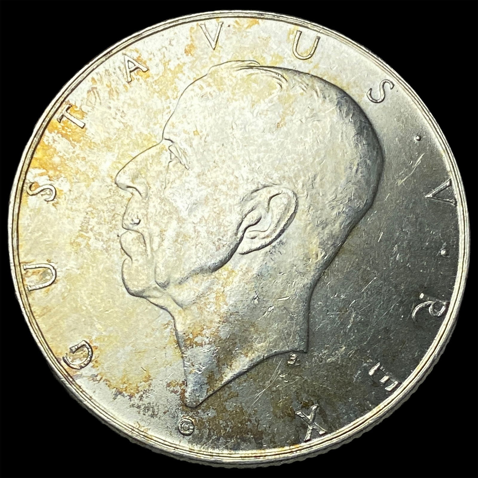 1938 Sweden Silver 2 Kroner UNCIRCULATED: 1938 Sweden Silver 2 Kroner UNCIRCULATED