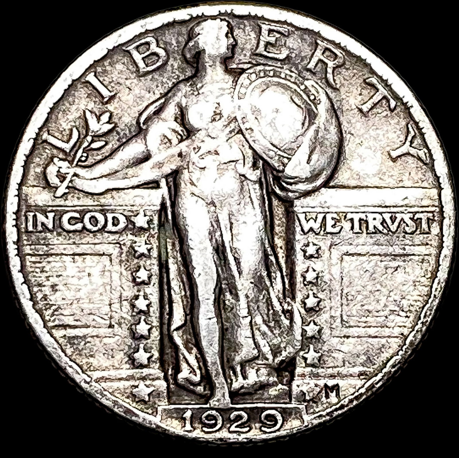 1929 Standing Liberty Silver Quarter NEAR UNC: 1929 Standing Liberty Silver Quarter NEAR UNC