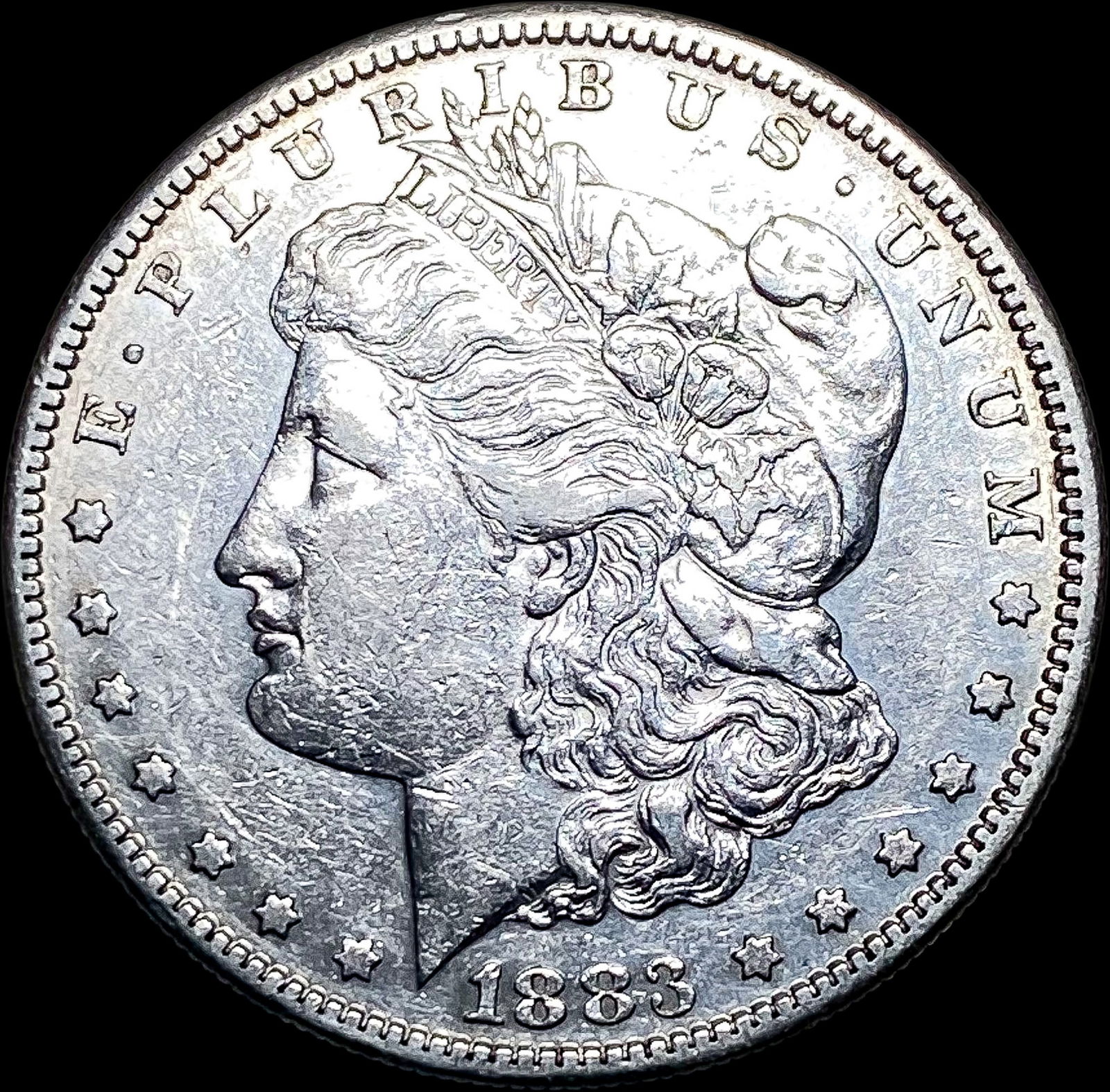 1883-S Silver Morgan Dollar CLOSELY UNCIRCULATED: 1883-S Silver Morgan Dollar CLOSELY UNCIRCULATED