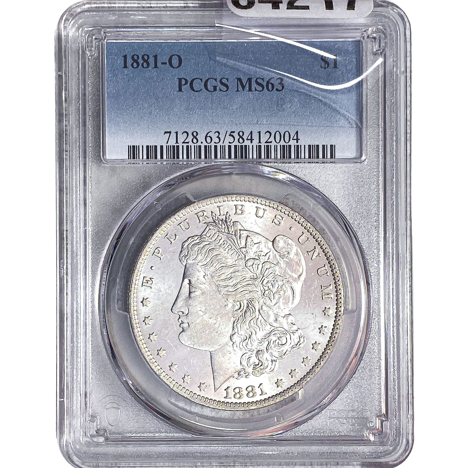1881-O Morgan Silver Dollar PCGS MS63 (1 of 2)