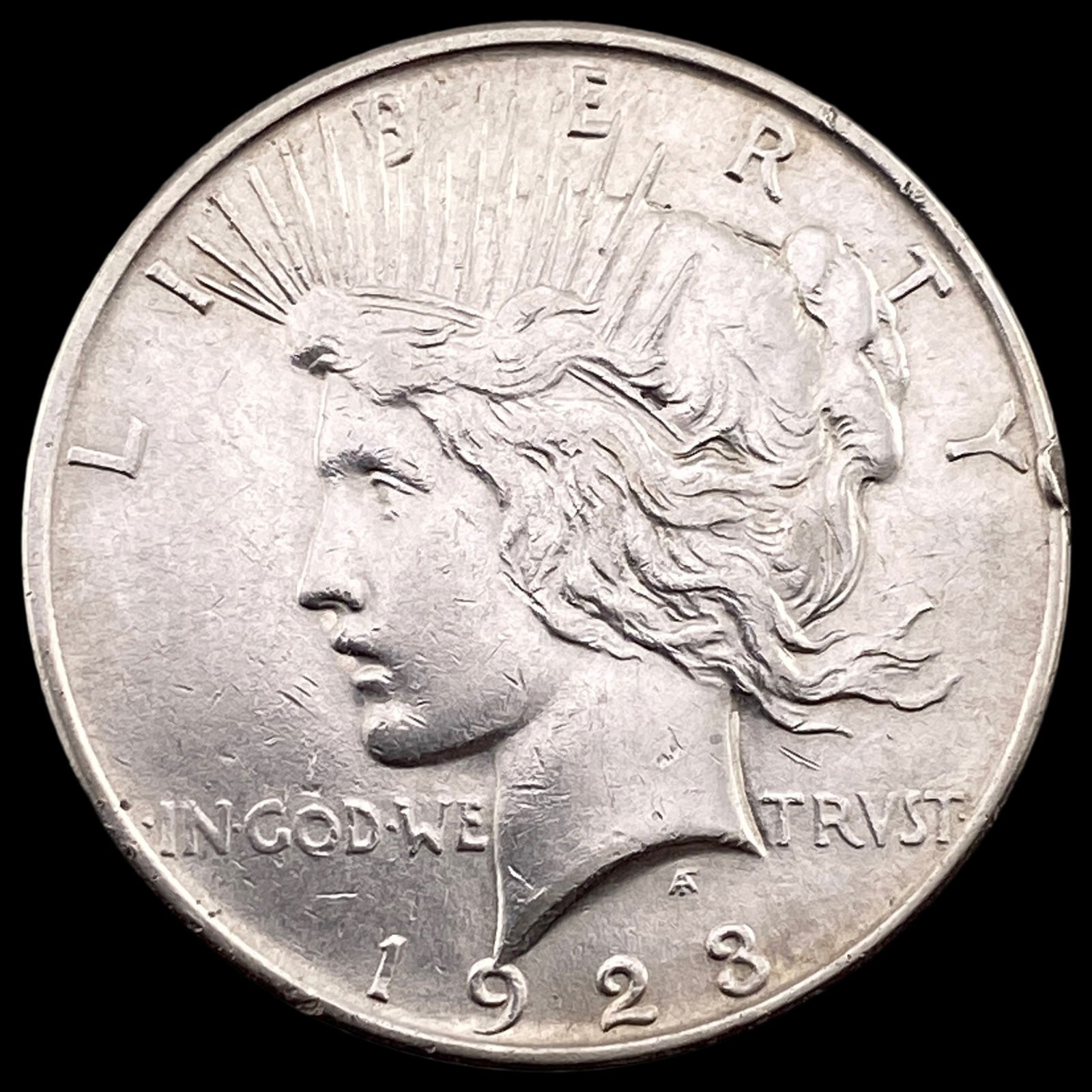 1923-D Silver Peace Dollar LIGHTLY CIRCULATED (1 of 2)